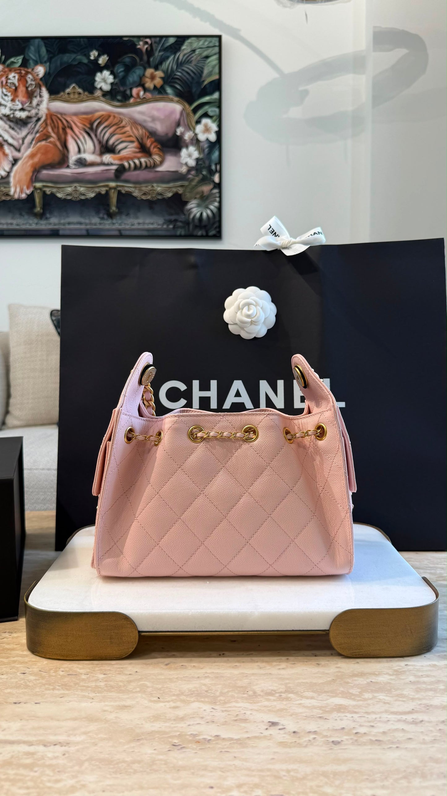 Chanel 25 mini handbag