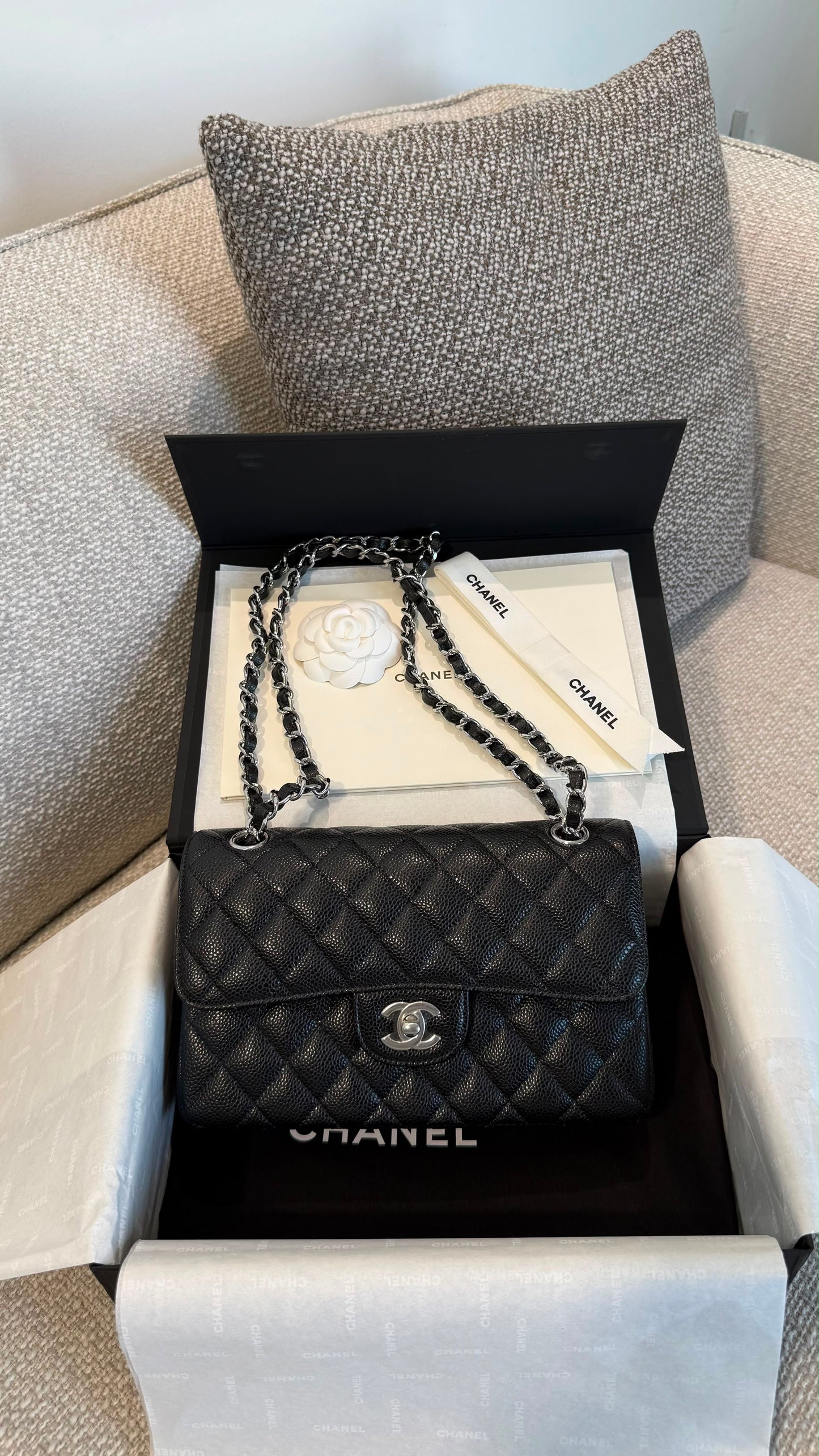 Double flap bag Small