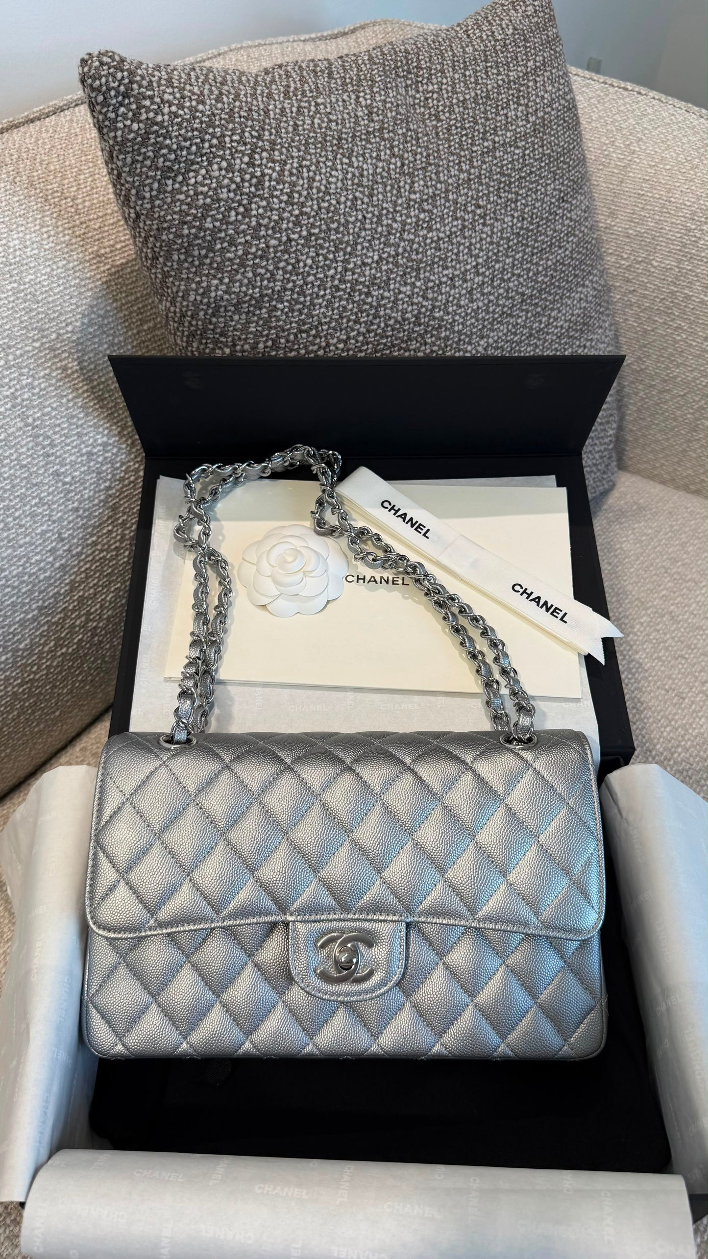 Double flap bag medium