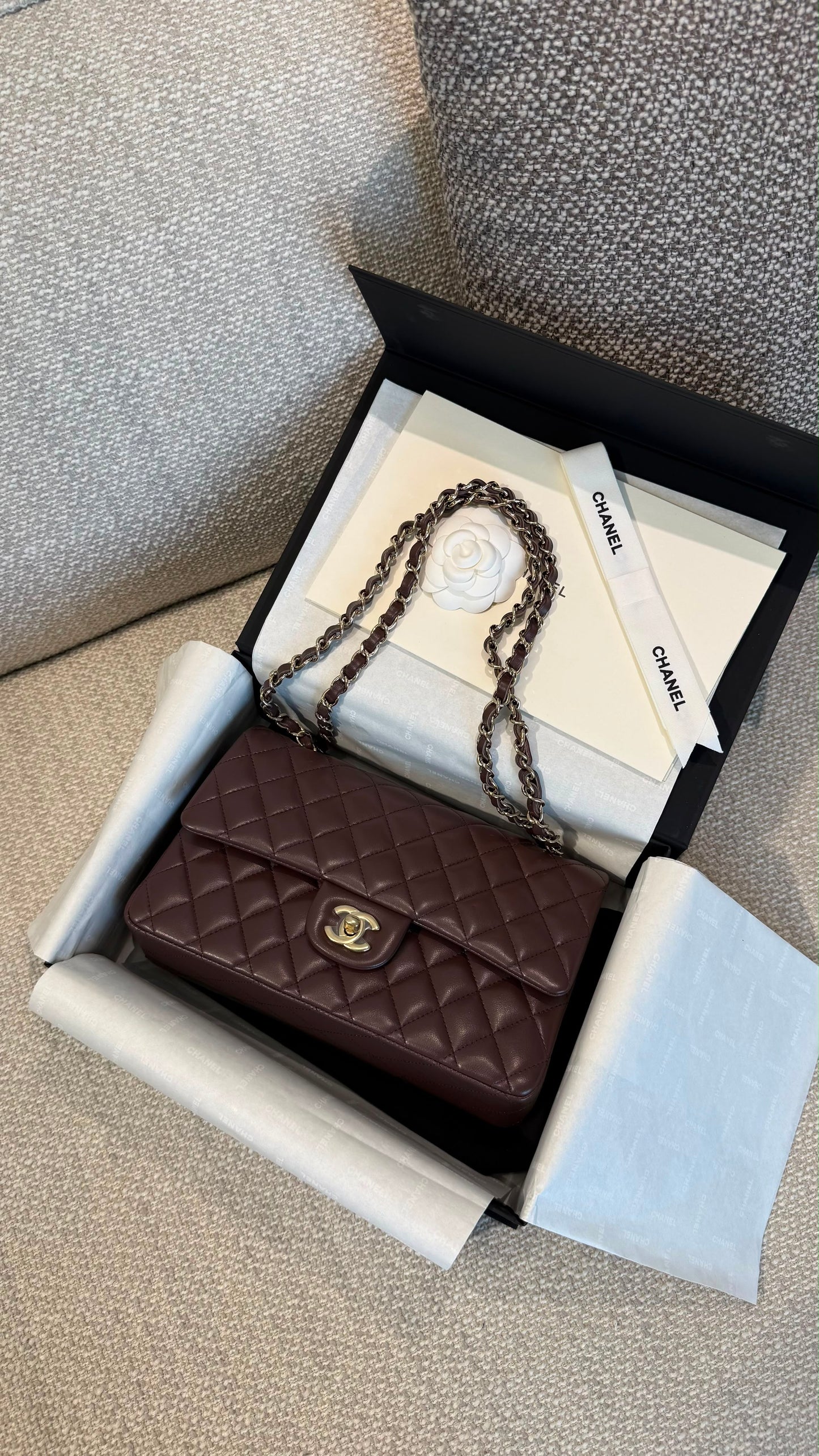 Double flap bag medium