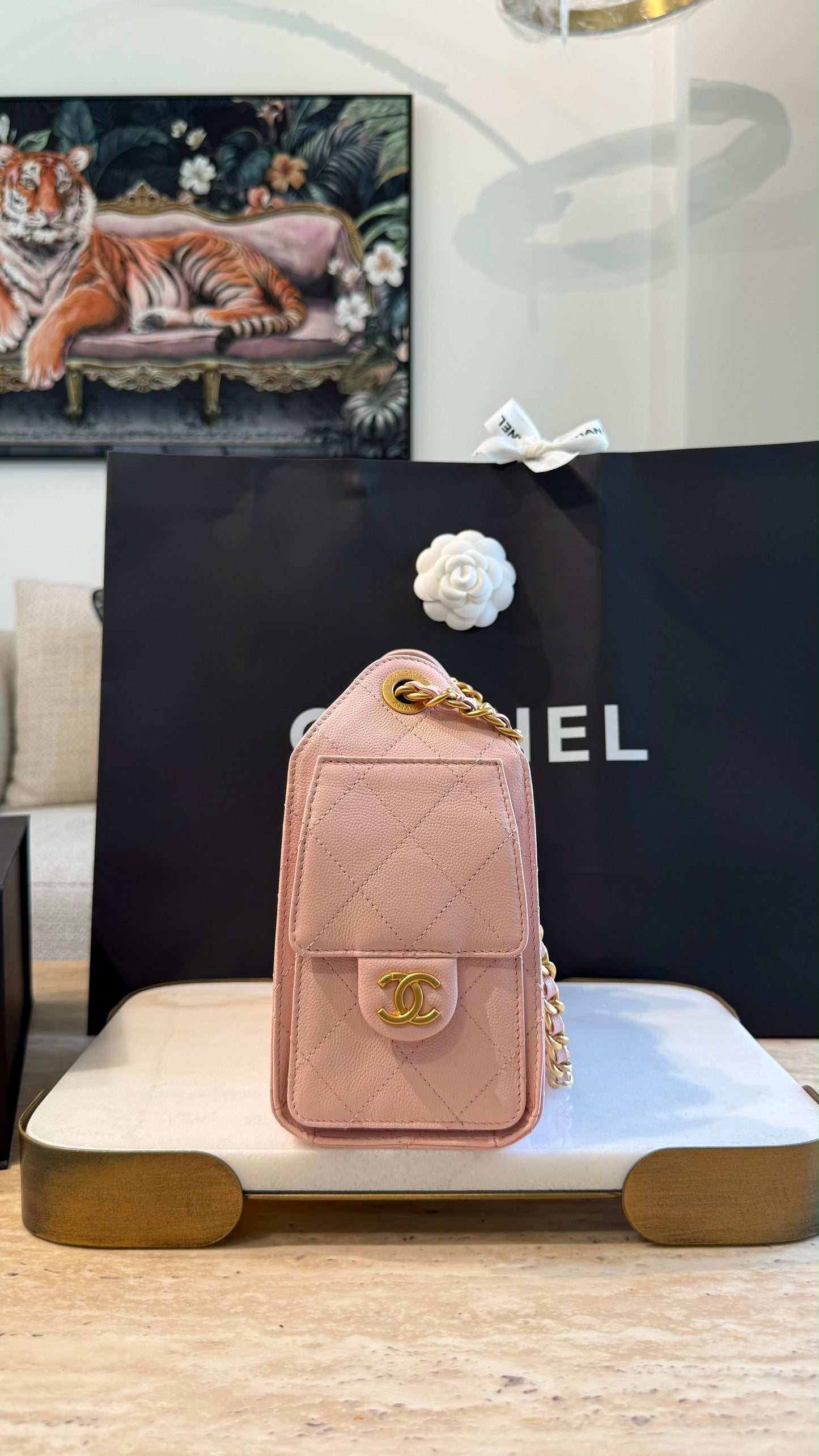 Chanel 25 mini handbag