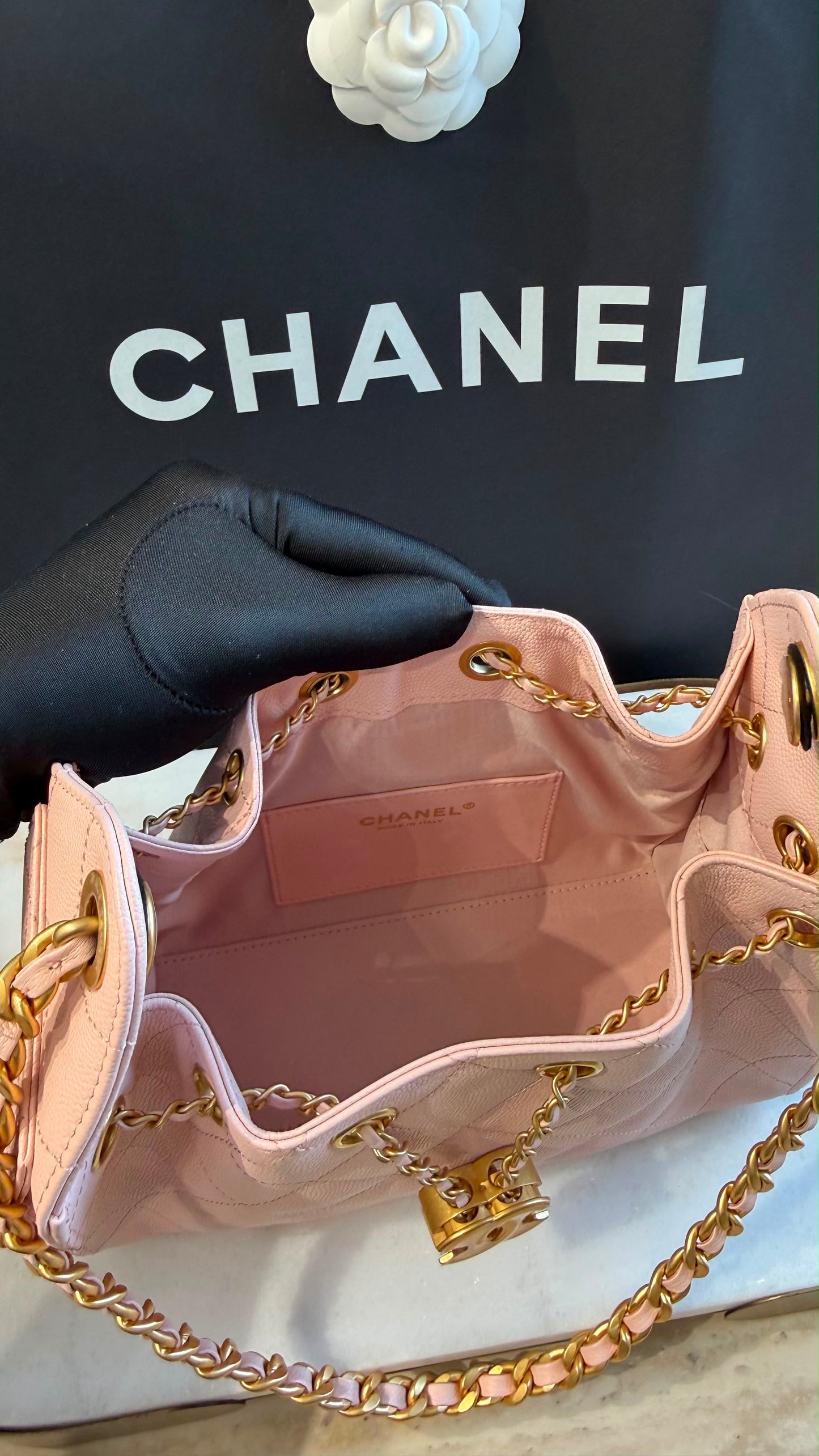 Chanel 25 mini handbag