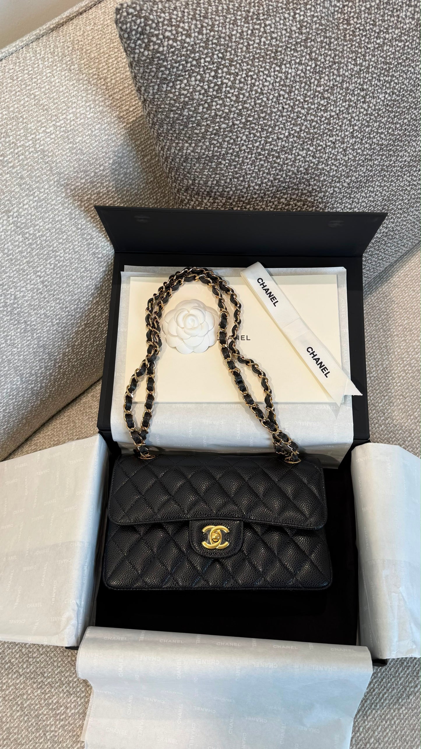 Double flap bag Small