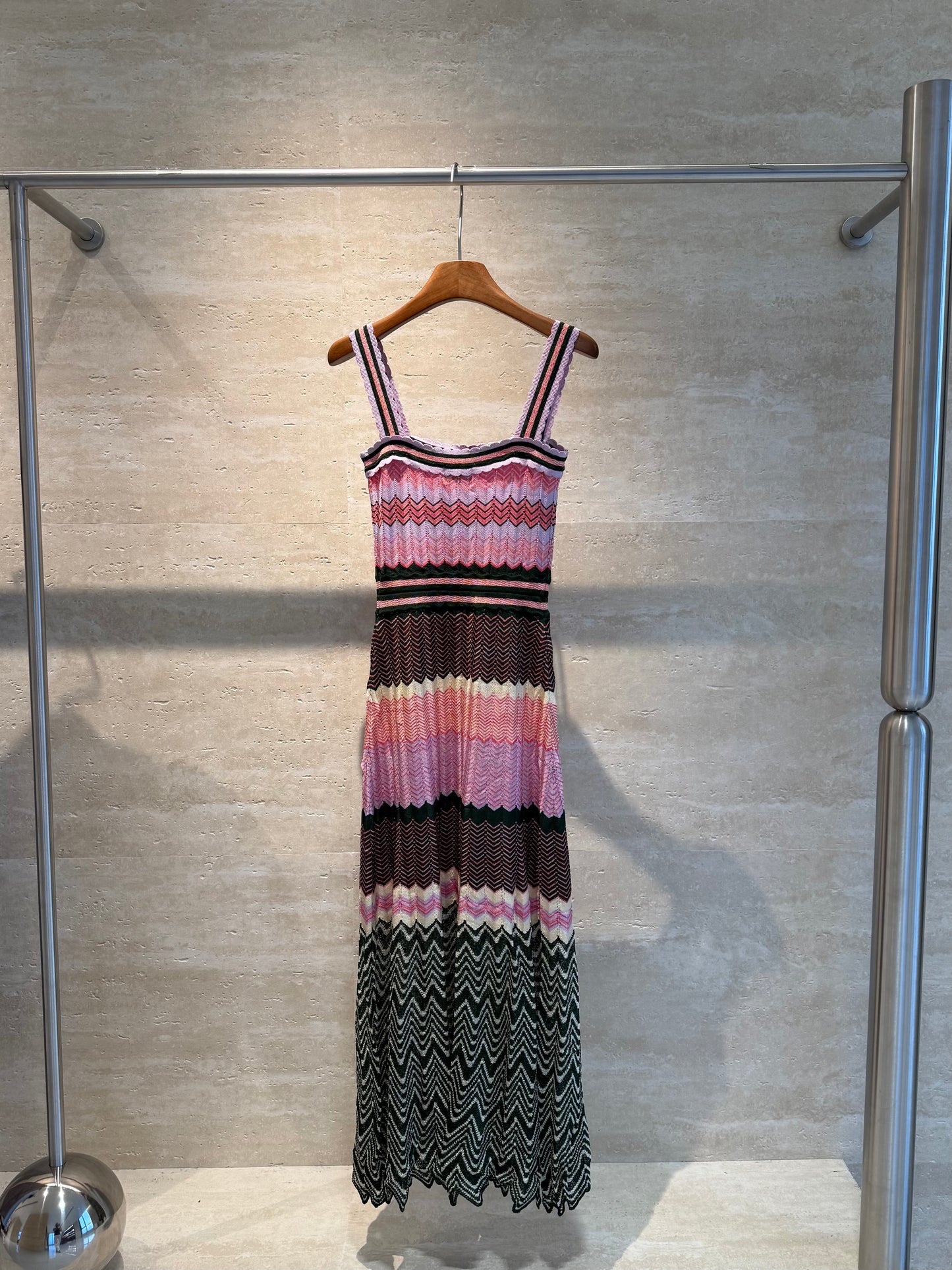 Missoni Chevron Knit Maxi Dress