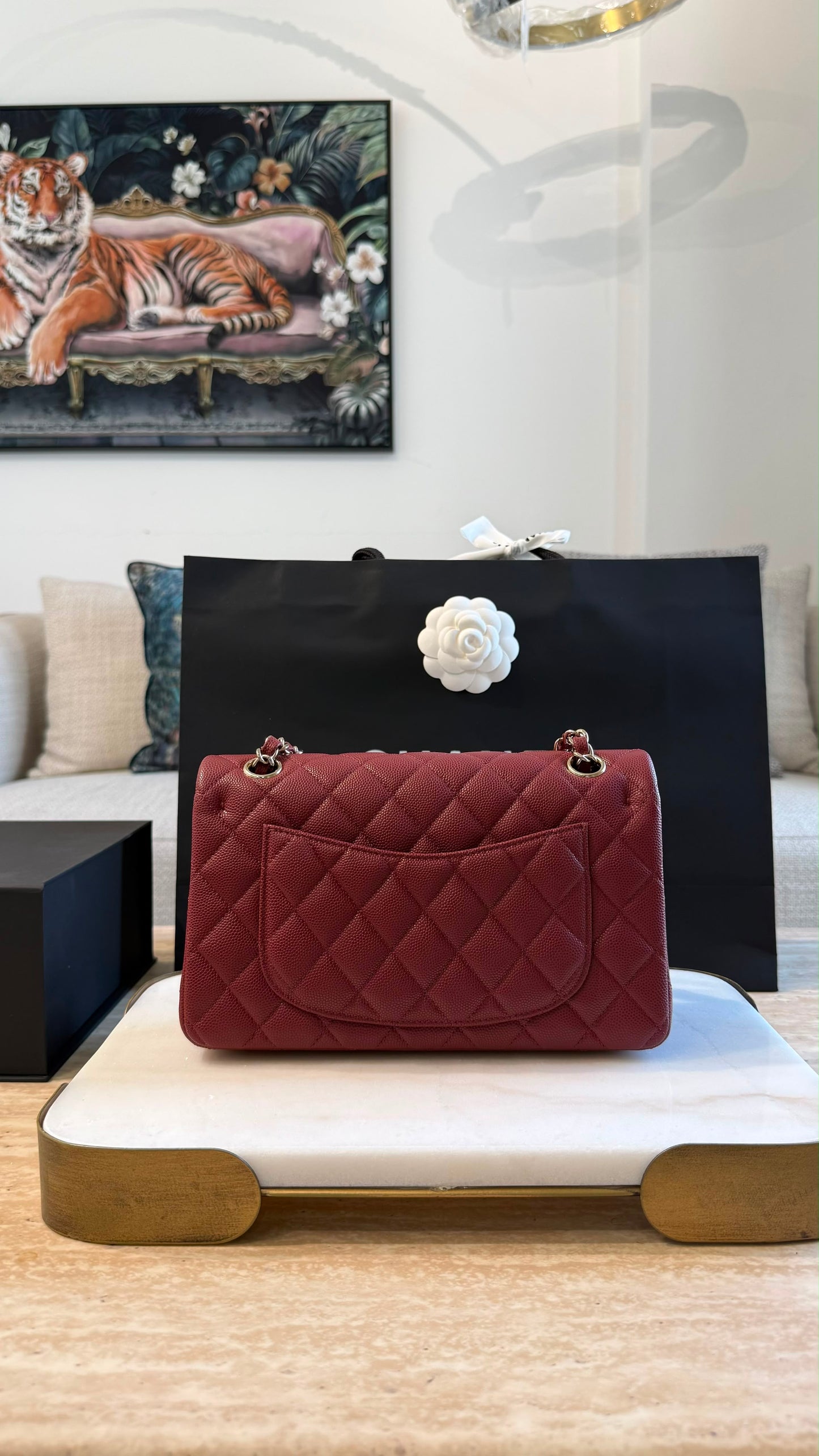 Double flap bag Small