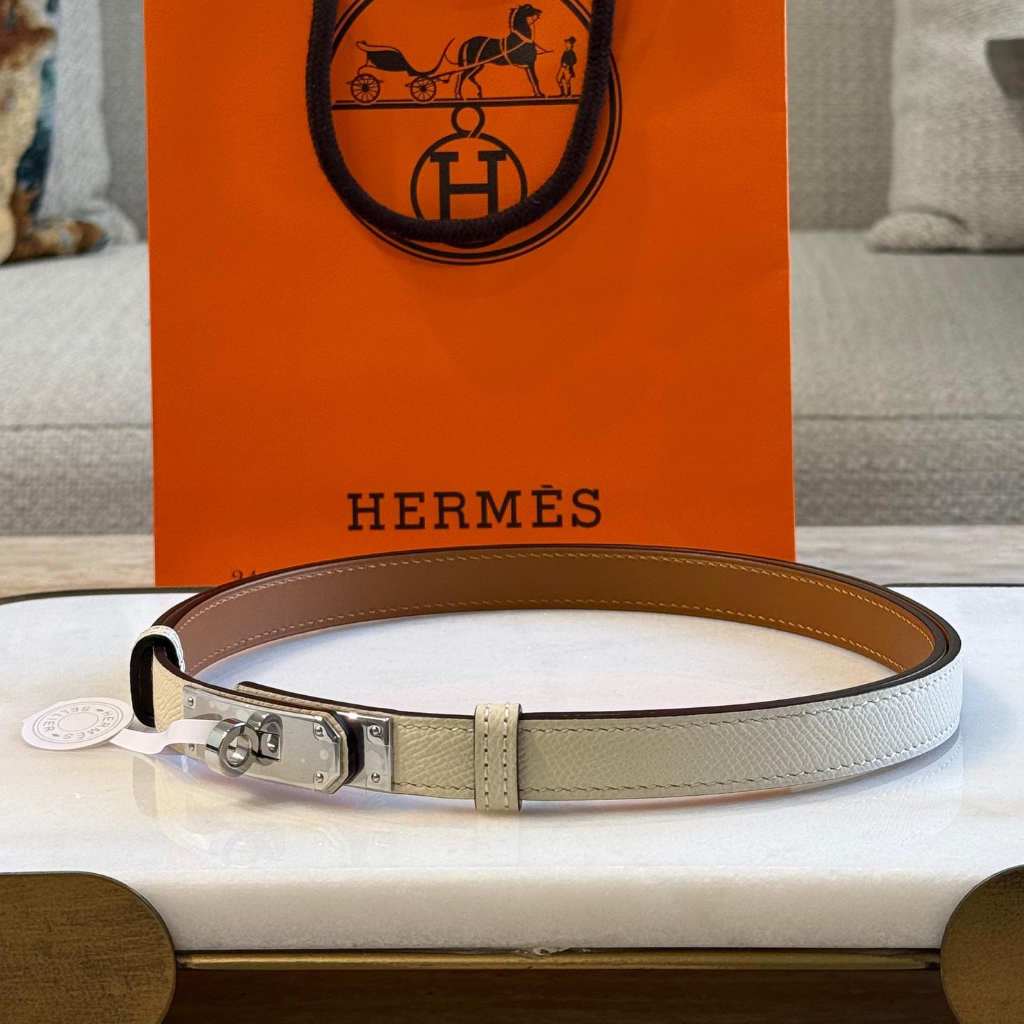 HMS-belt silver