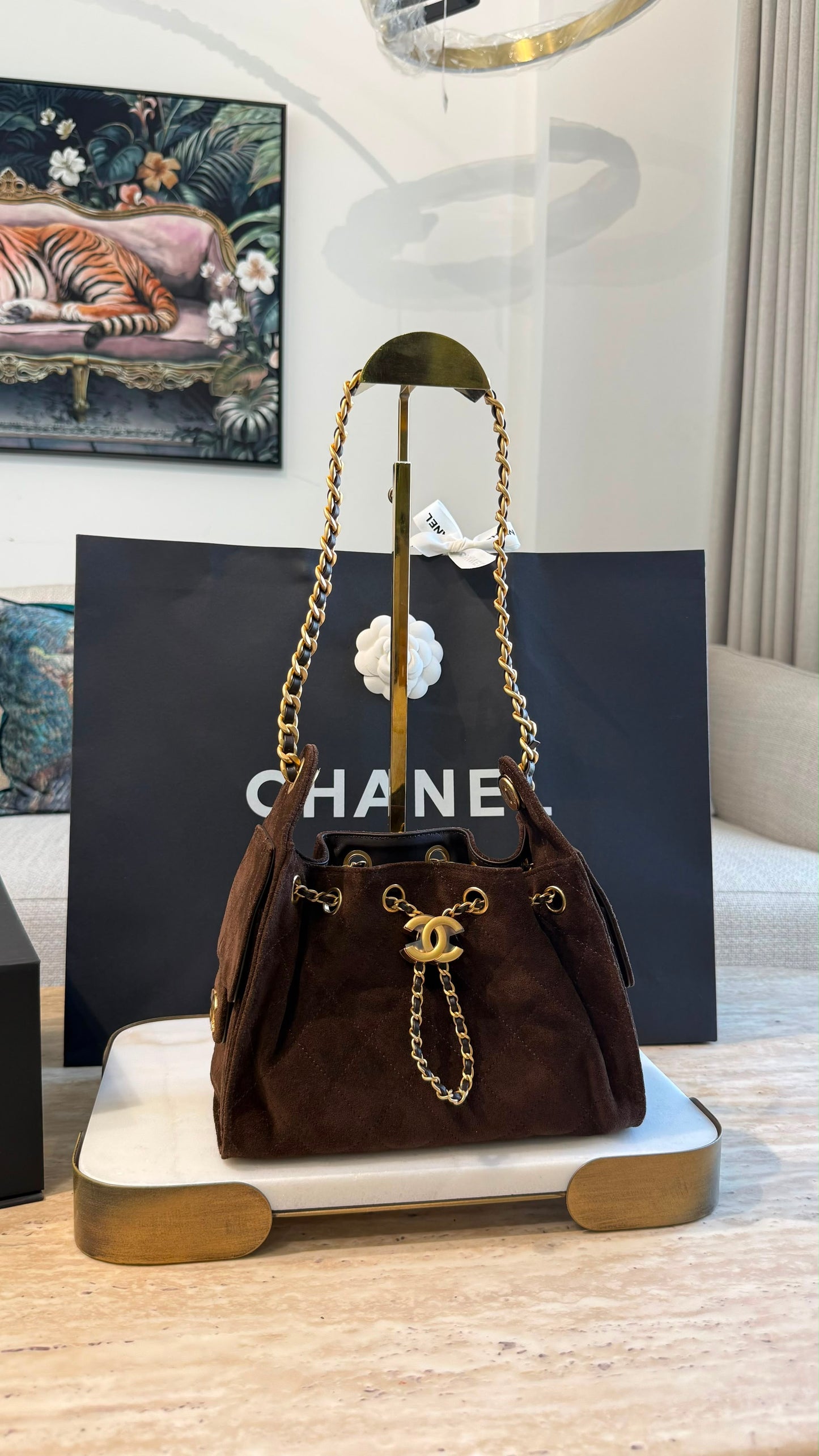Chanel 25 mini handbag