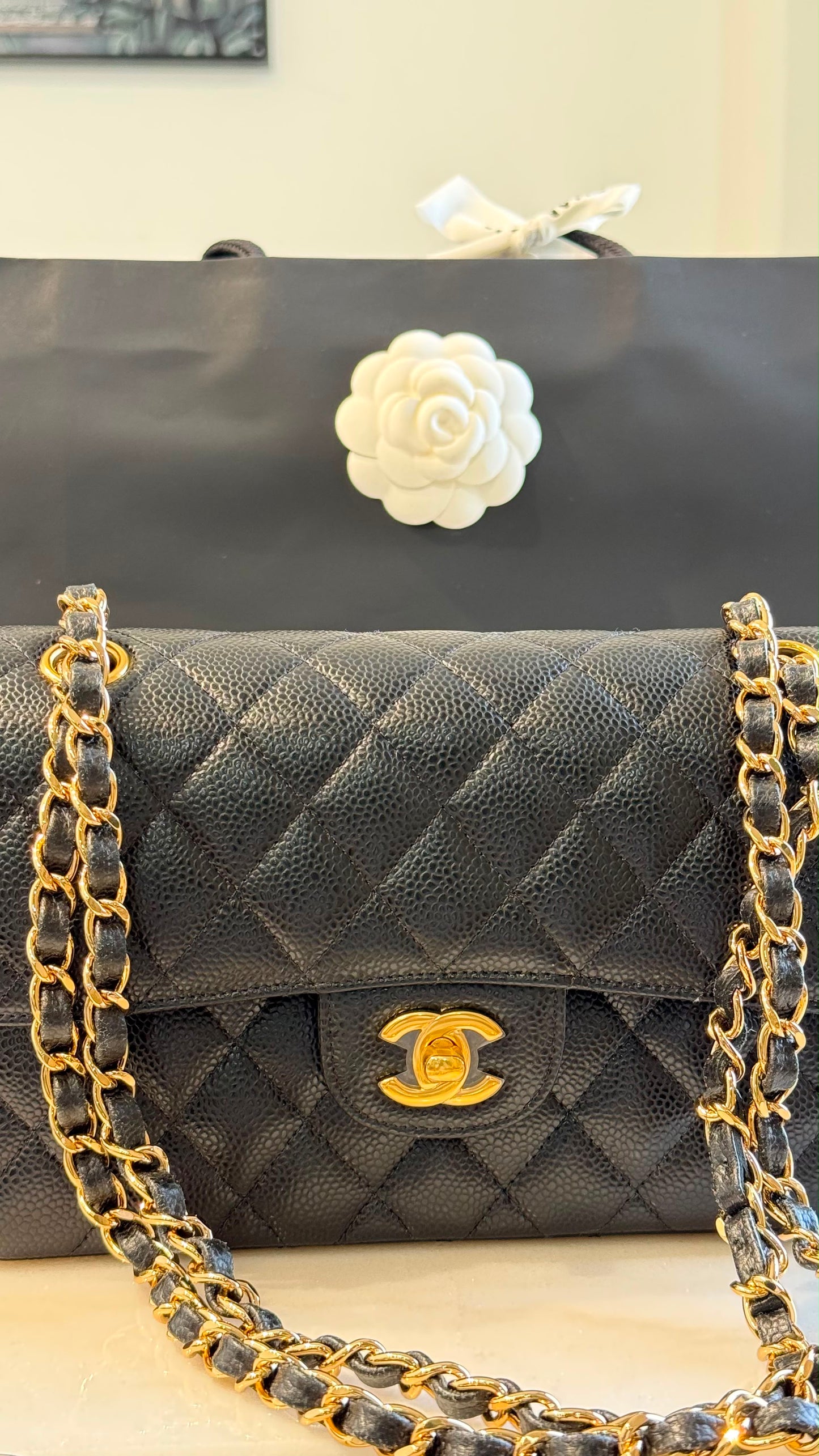 Double flap bag Small