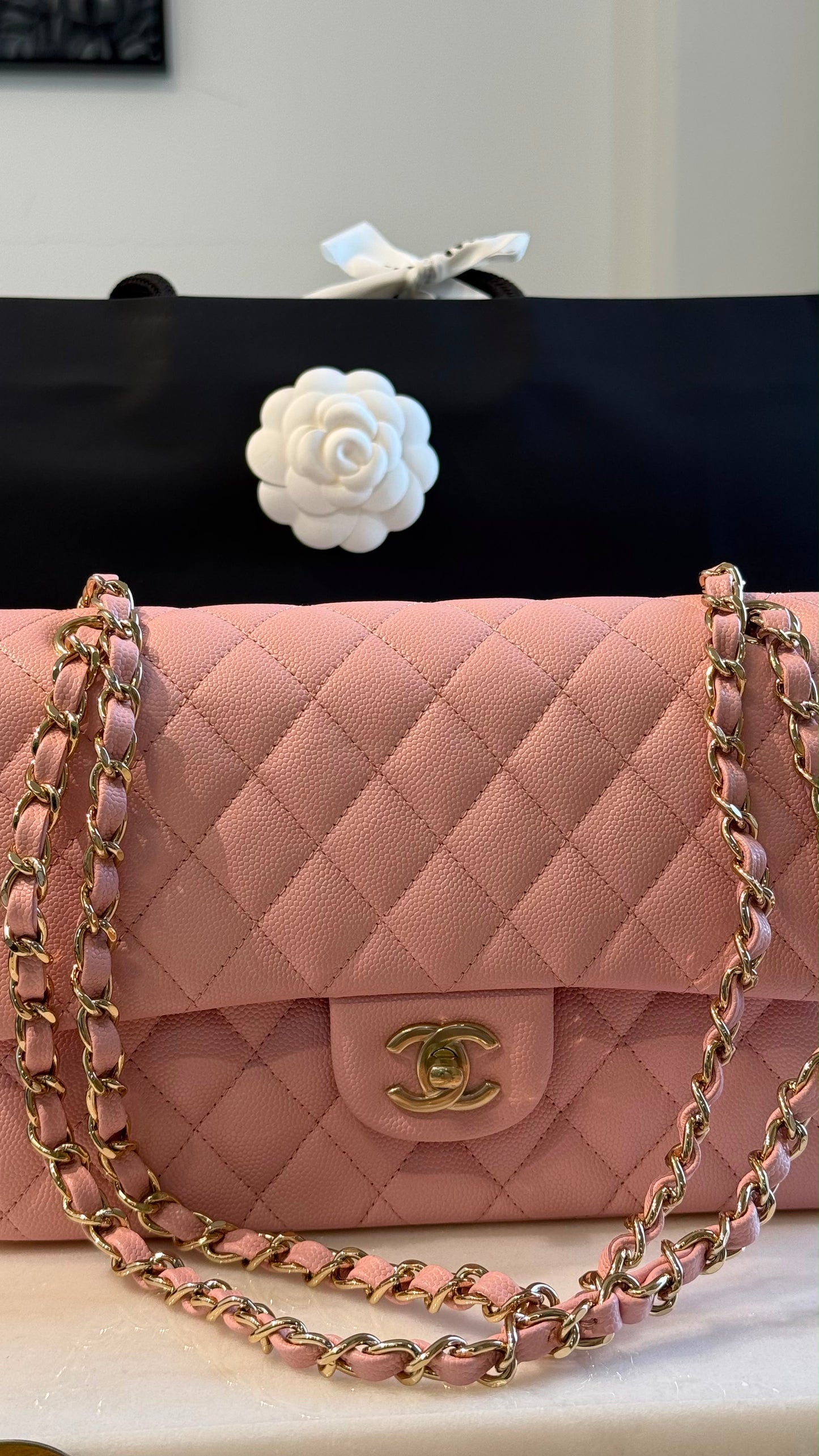 Double flap bag medium