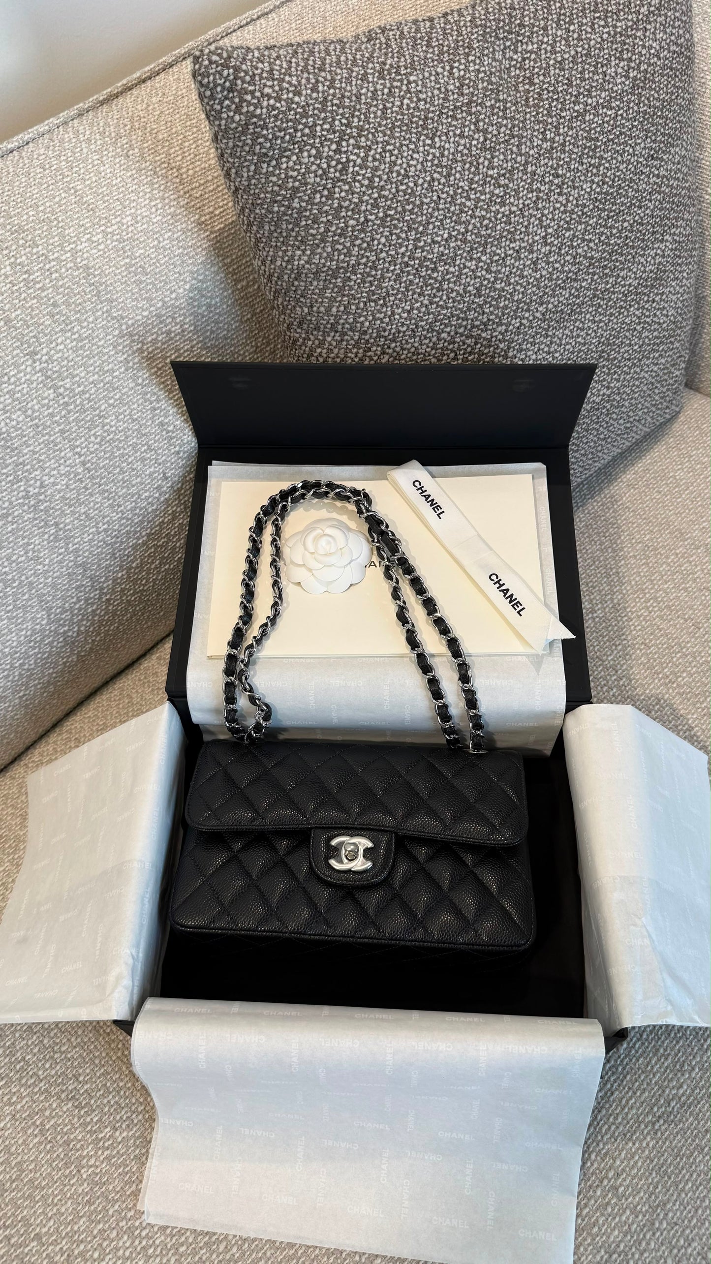 Double flap bag Small