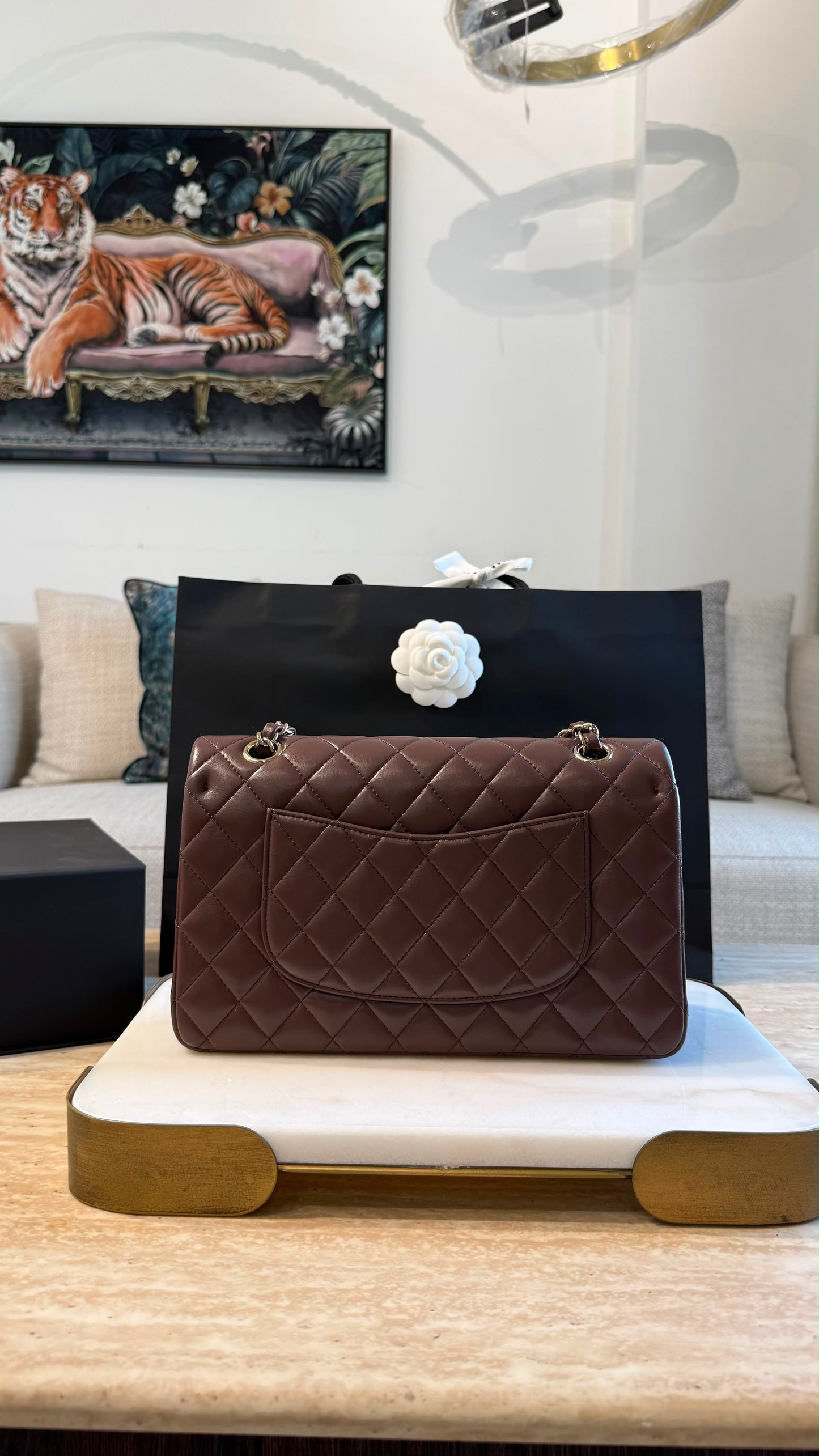 Double flap bag medium