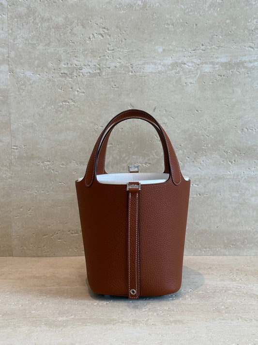 Hermès Picotin 18 — Brown