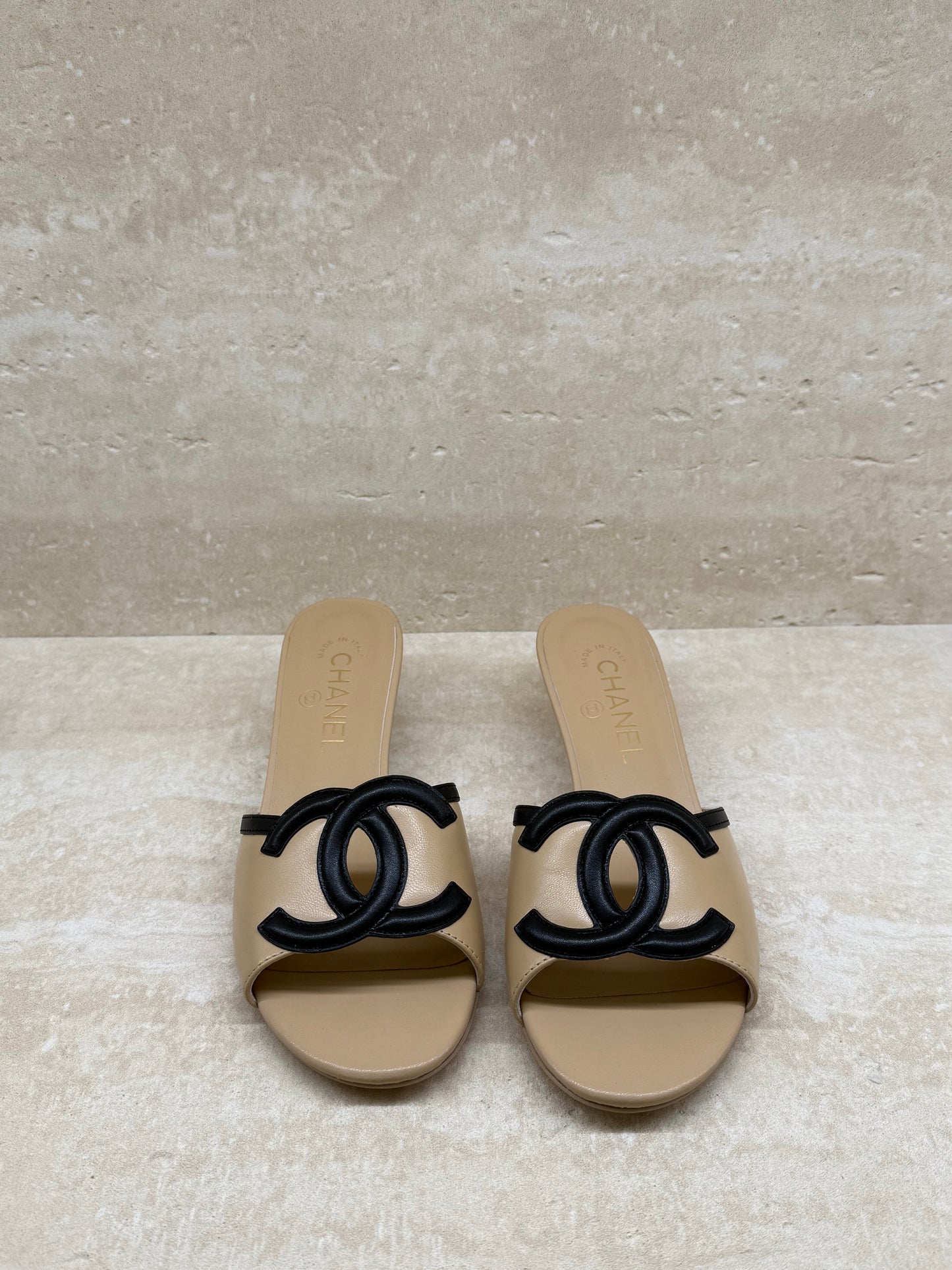 Coco Heel — Beige