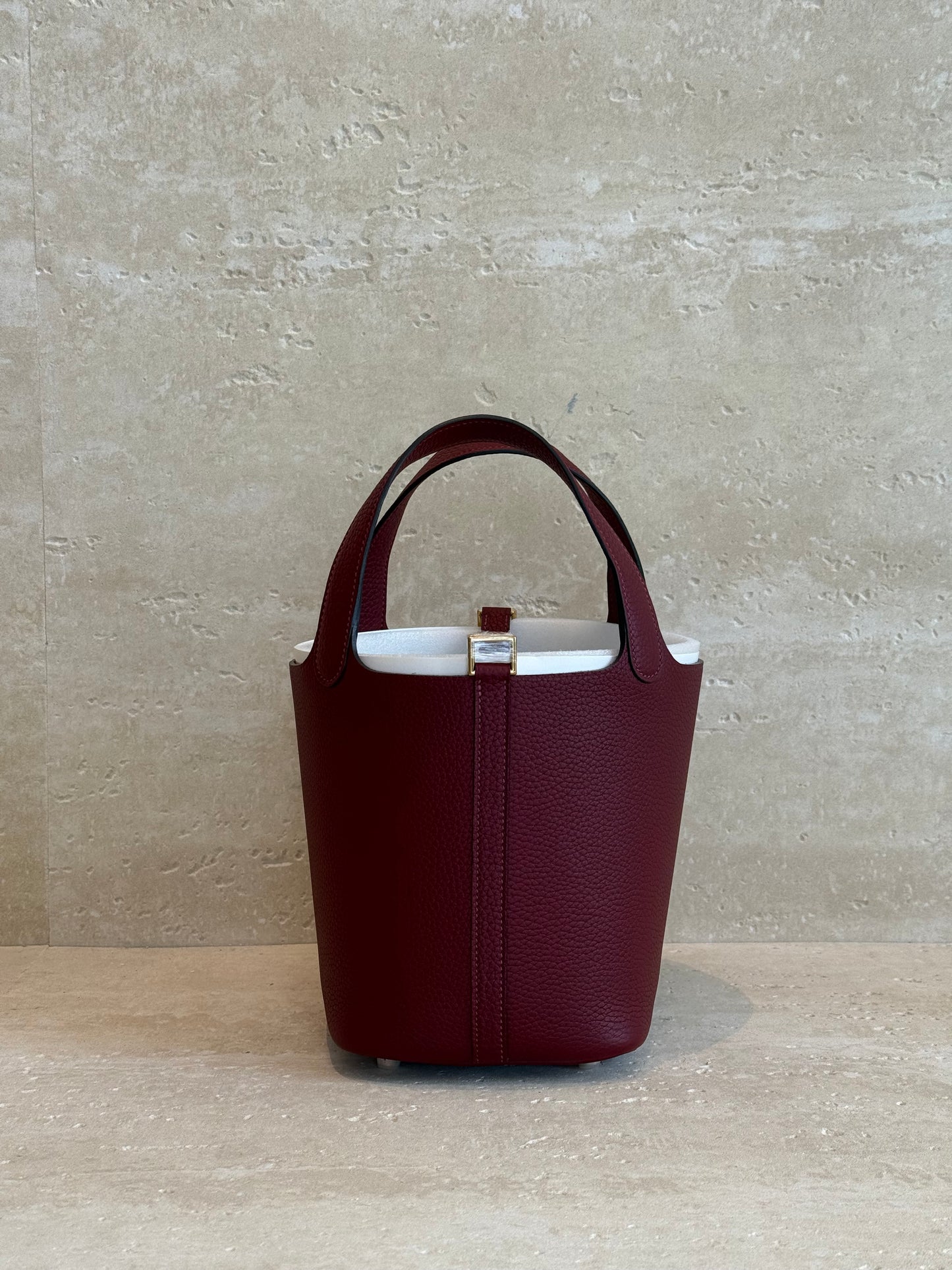 Hermès Picotin 18 — Maroon