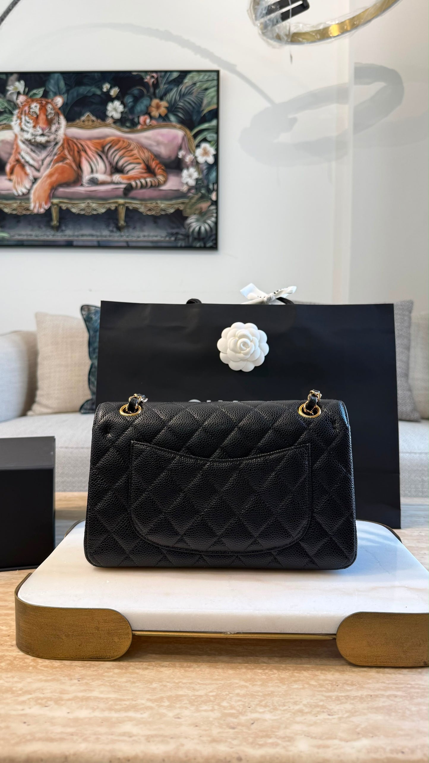 Double flap bag Small