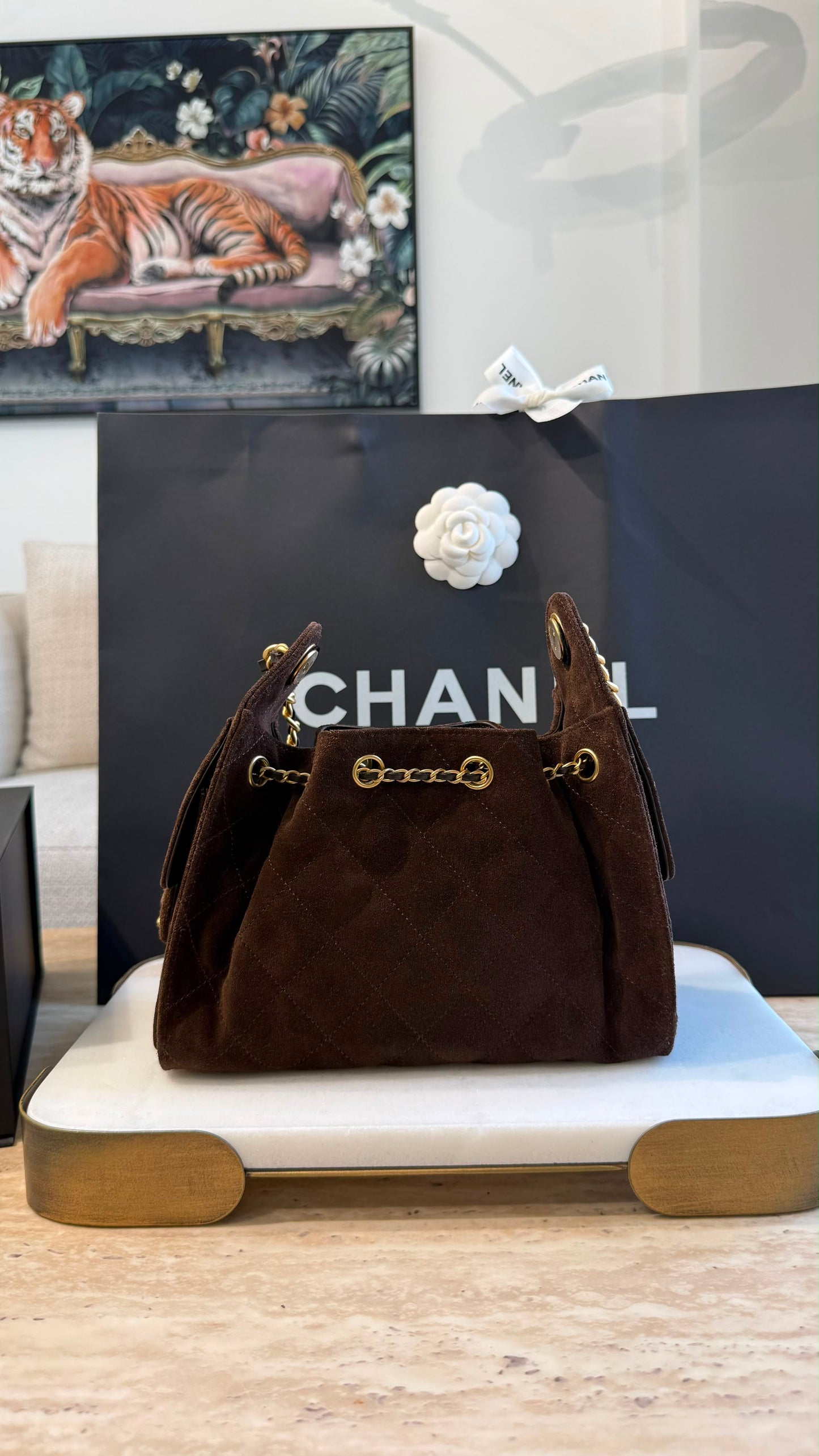 Chanel 25 mini handbag