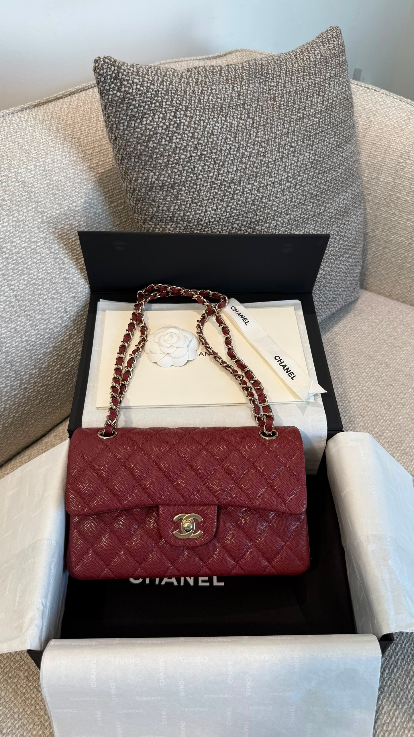 Double flap bag Small