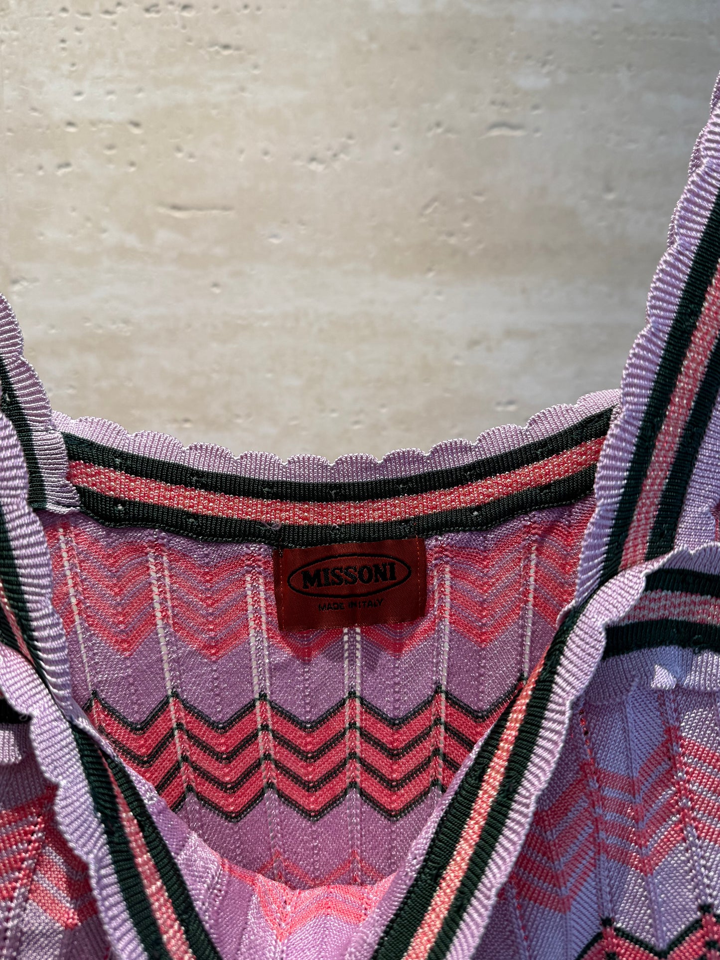 Missoni Chevron Knit Maxi Dress