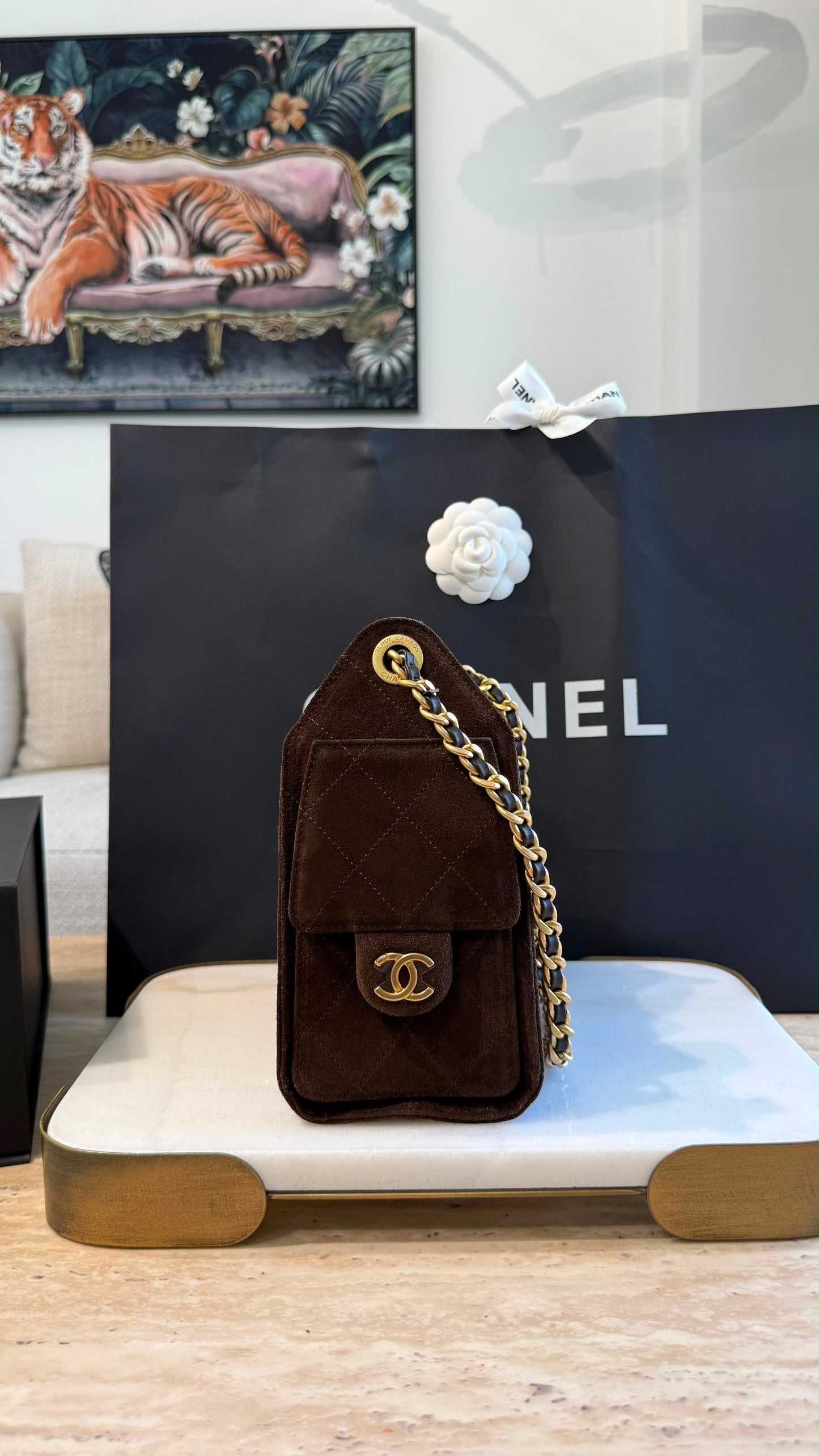 Chanel 25 mini handbag