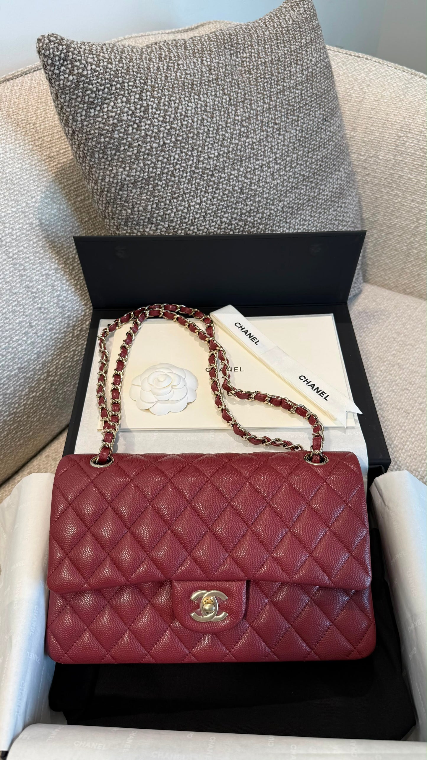 Double flap bag medium