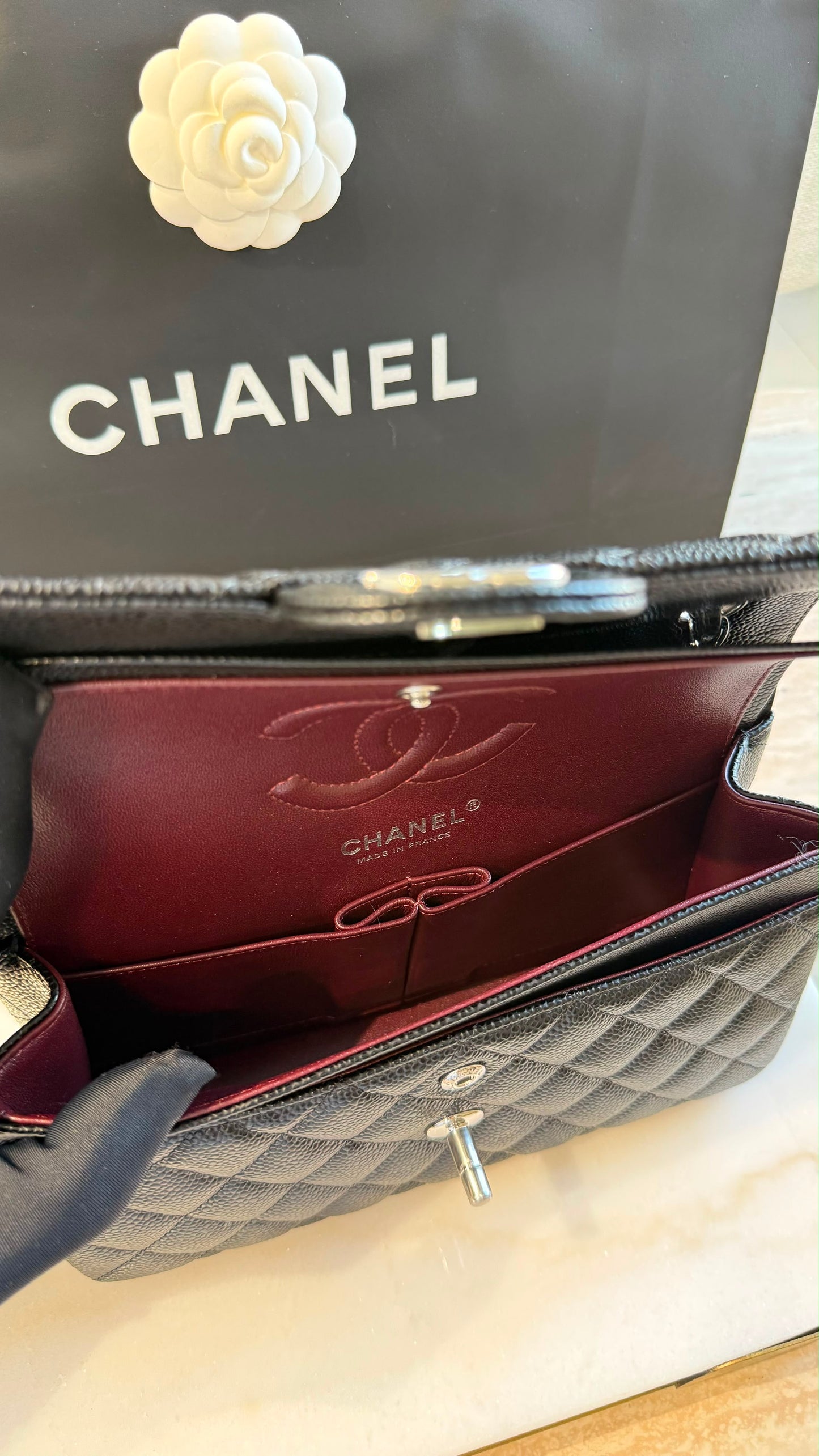 Double flap bag Small