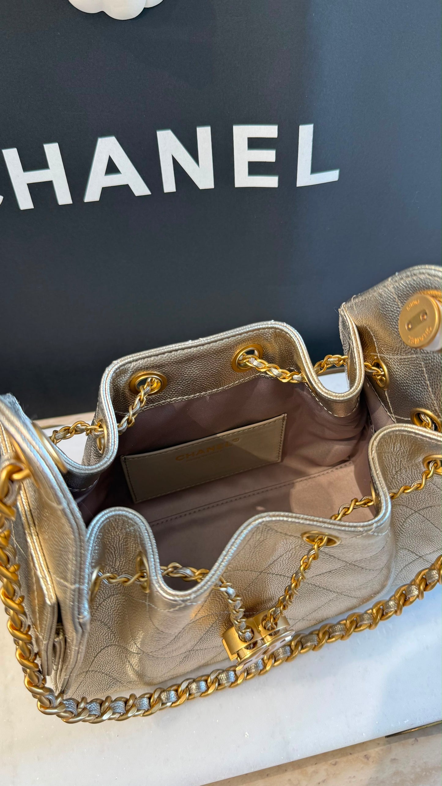 Chanel 25 mini handbag