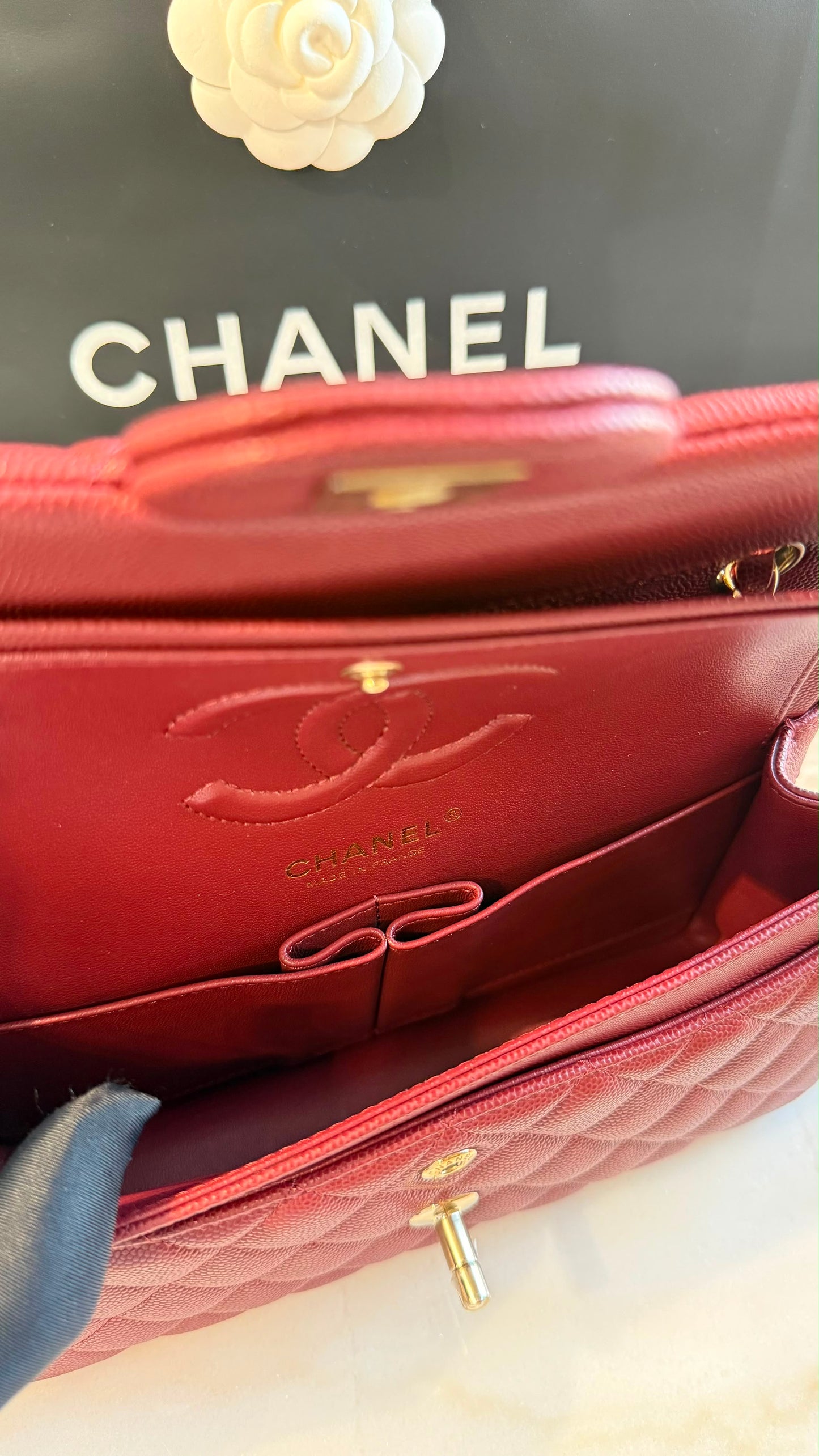Double flap bag Small