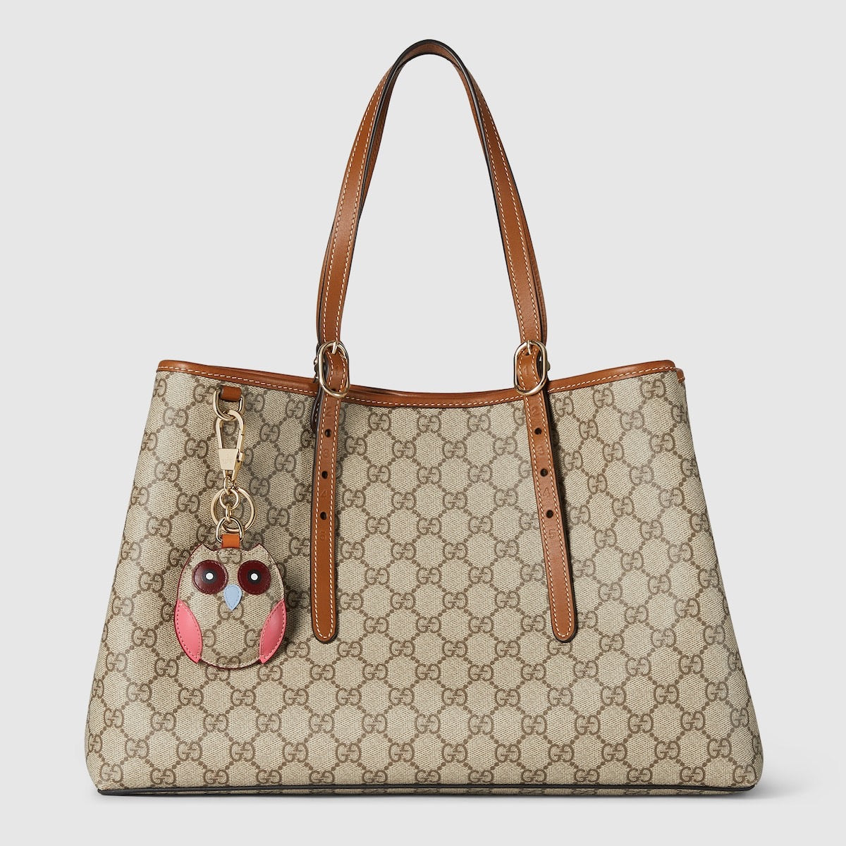 GG Emblem large tote bag