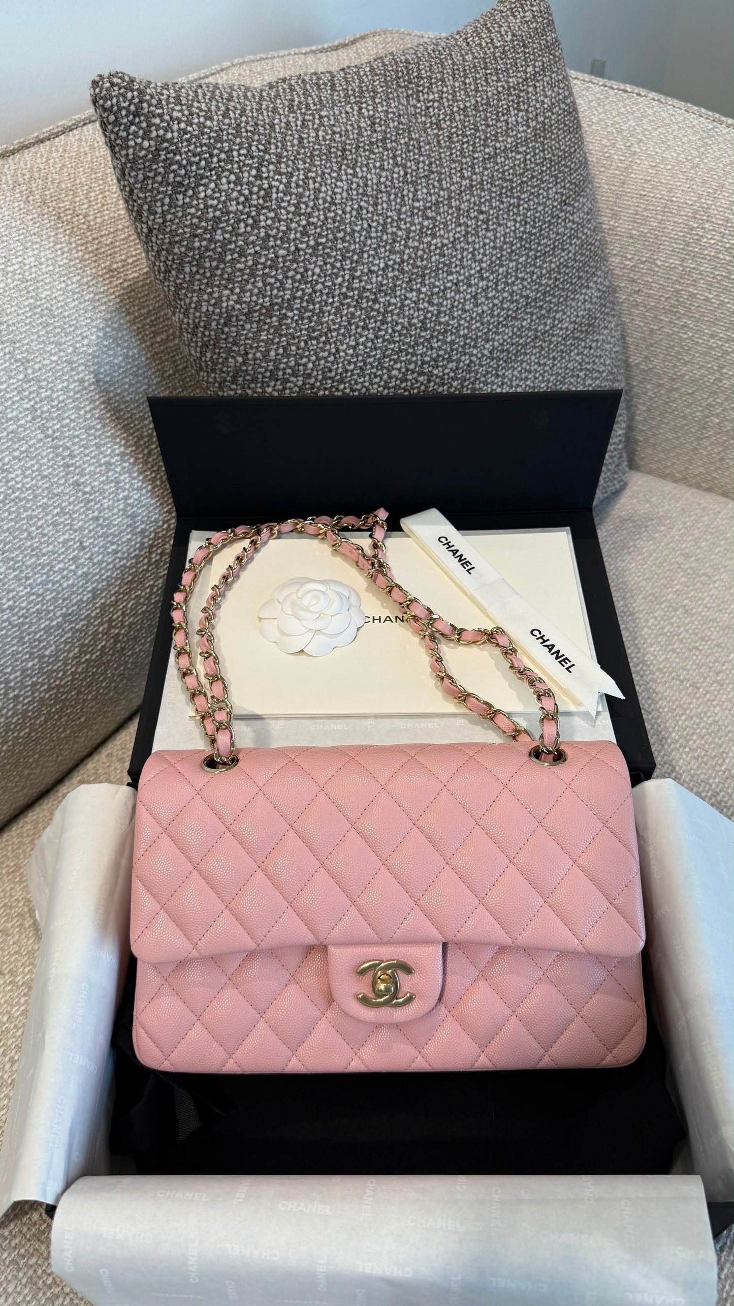 Double flap bag medium