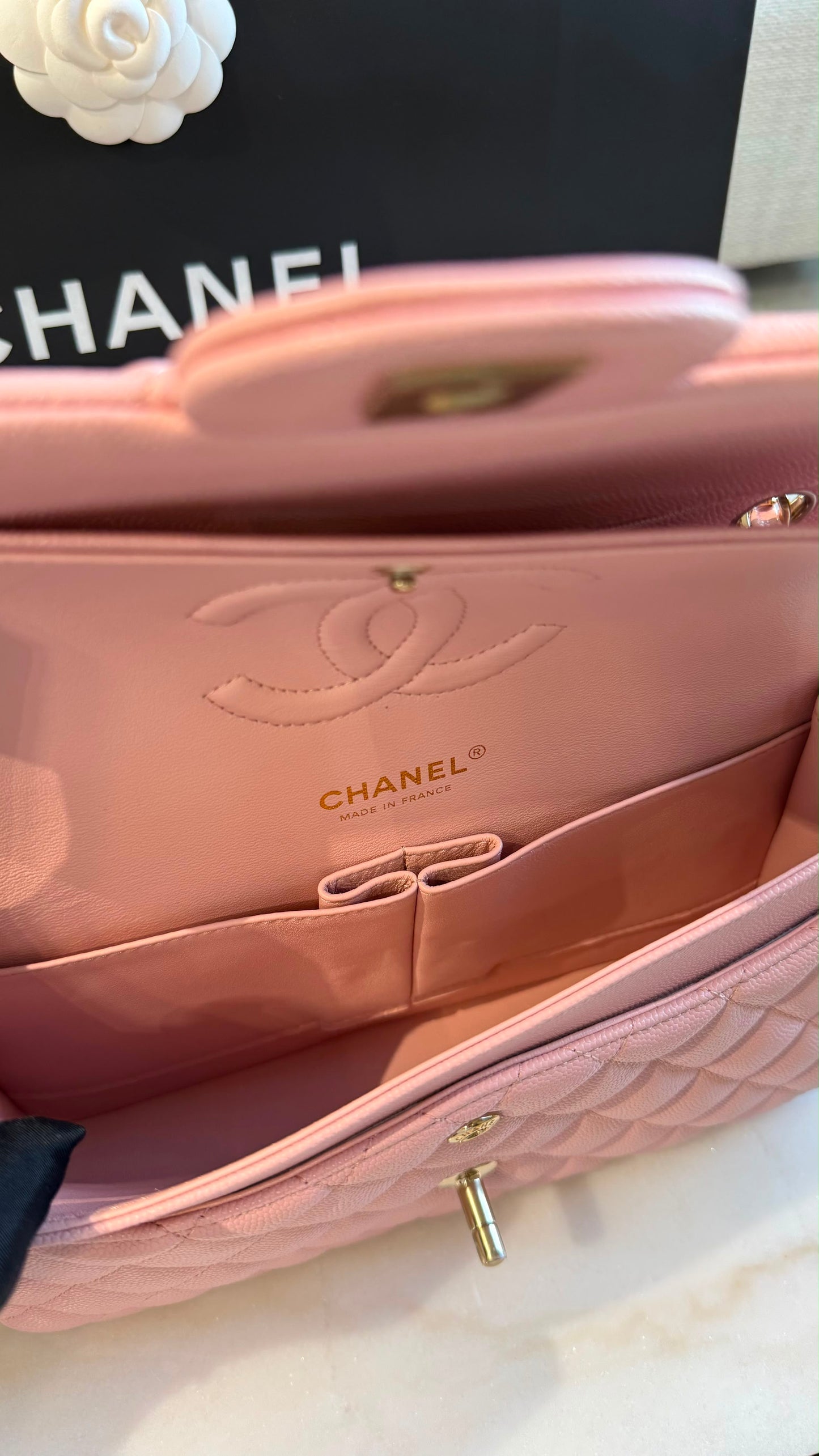 Double flap bag medium