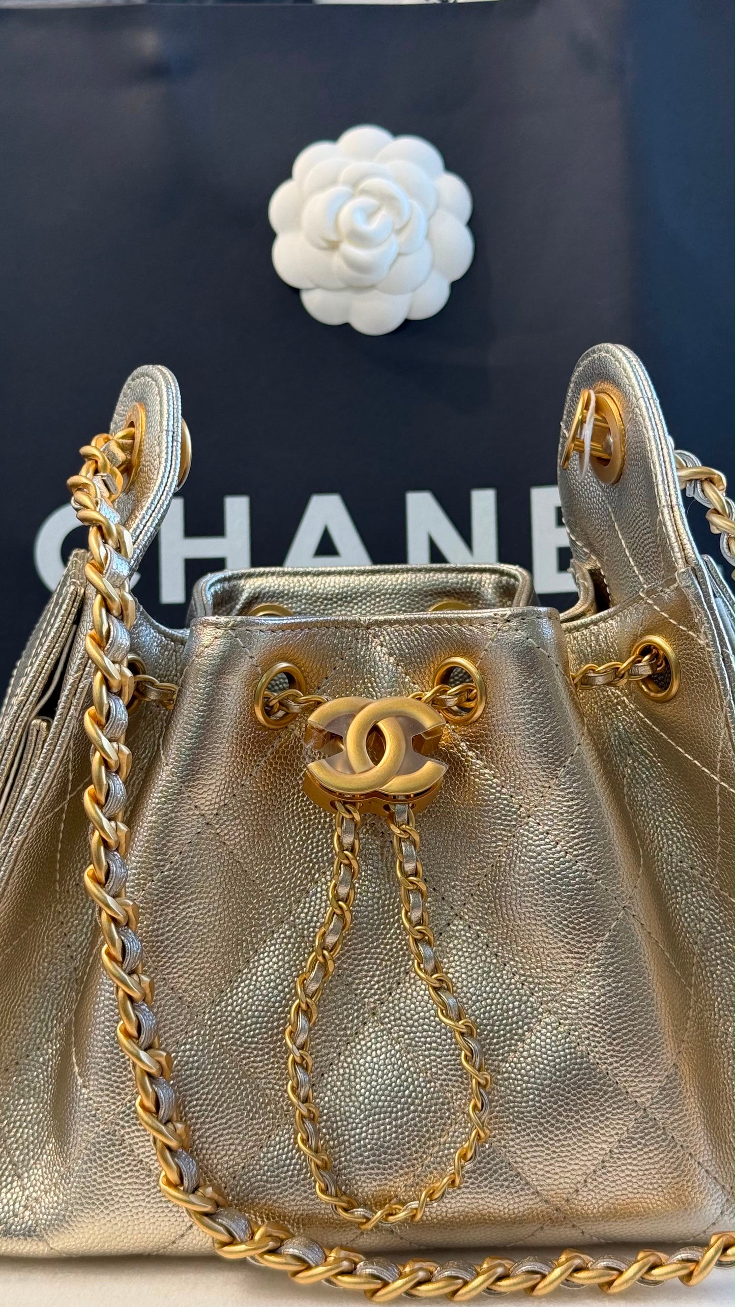 Chanel 25 mini handbag