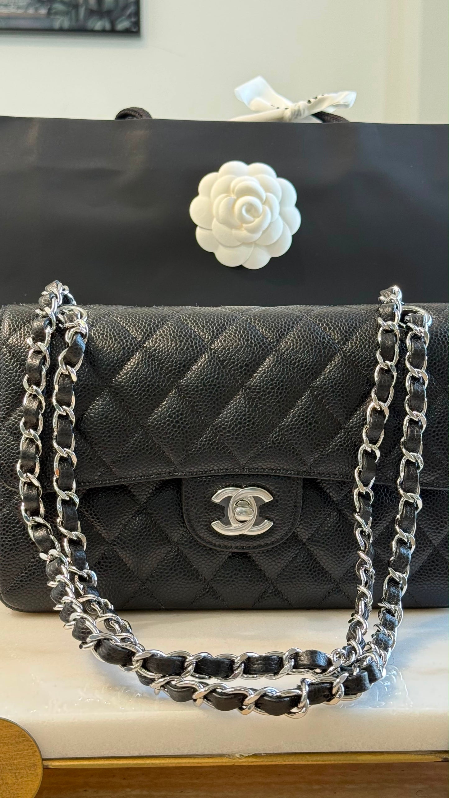 Double flap bag Small