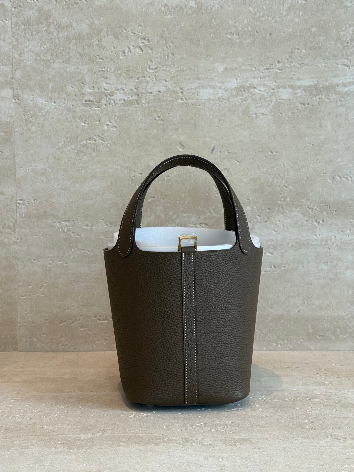 Hermès Picotin 18 — Gray