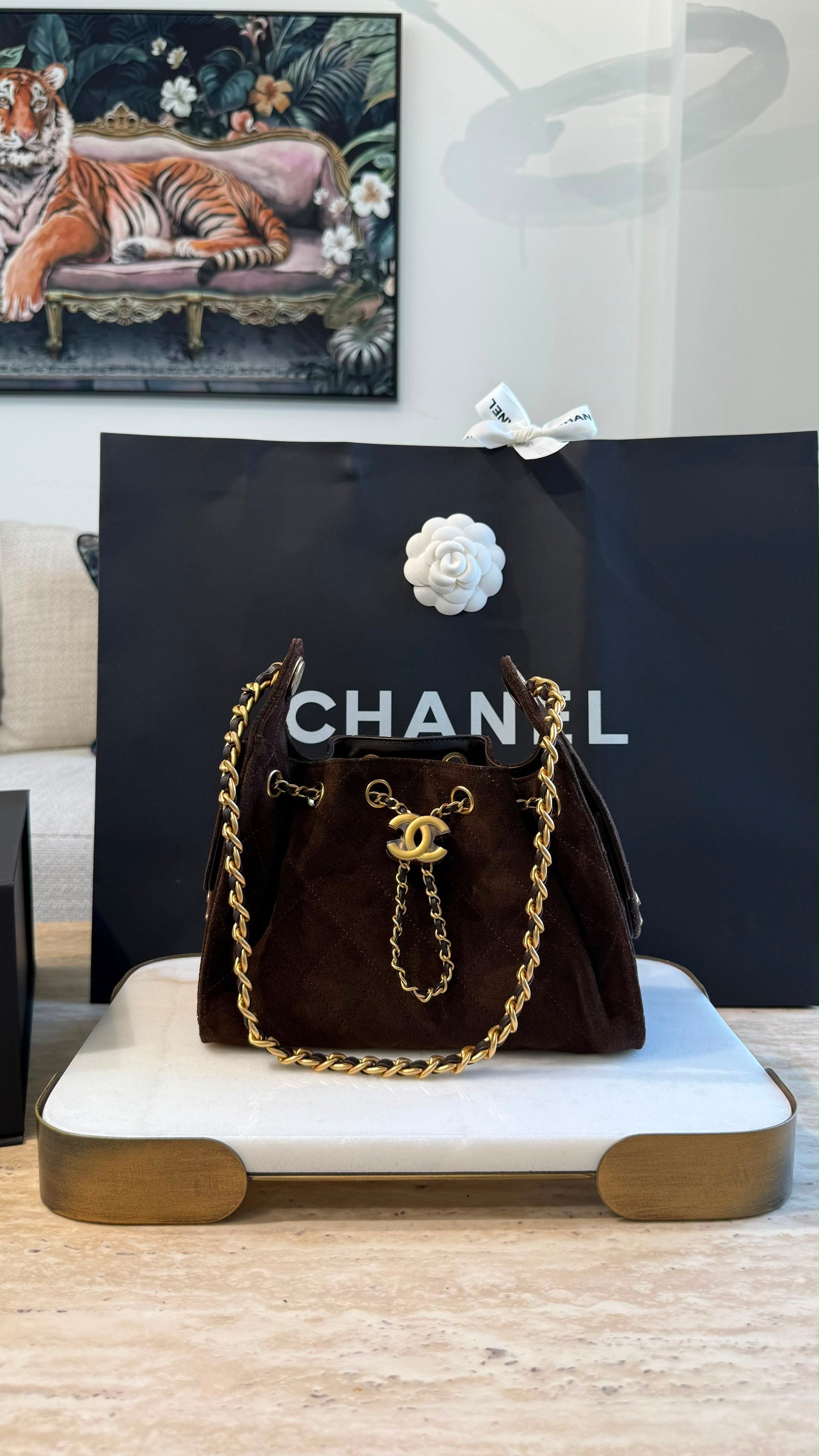 Chanel 25 mini handbag