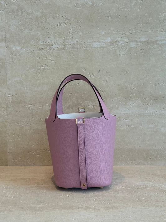 Hermès Picotin 18 — Pink