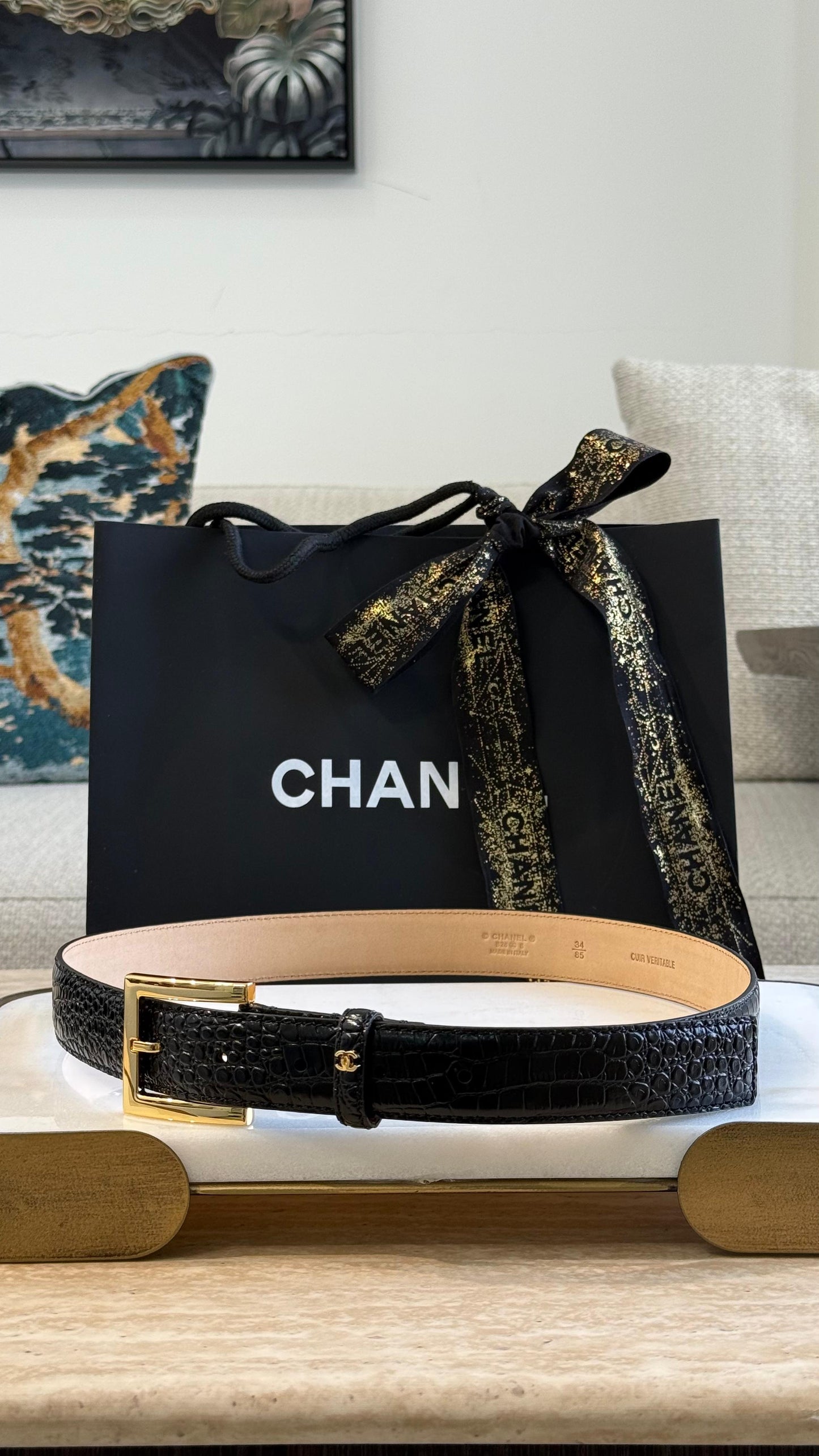 Coco-Belt croco