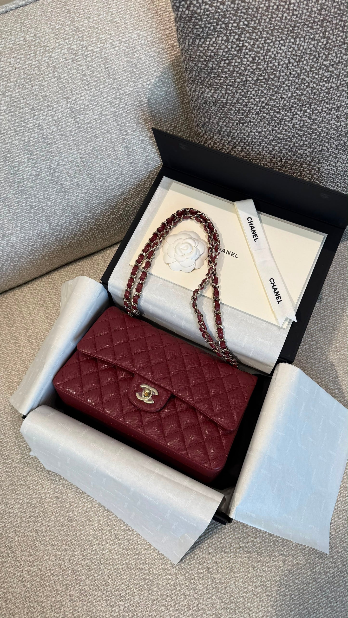 Double flap bag medium