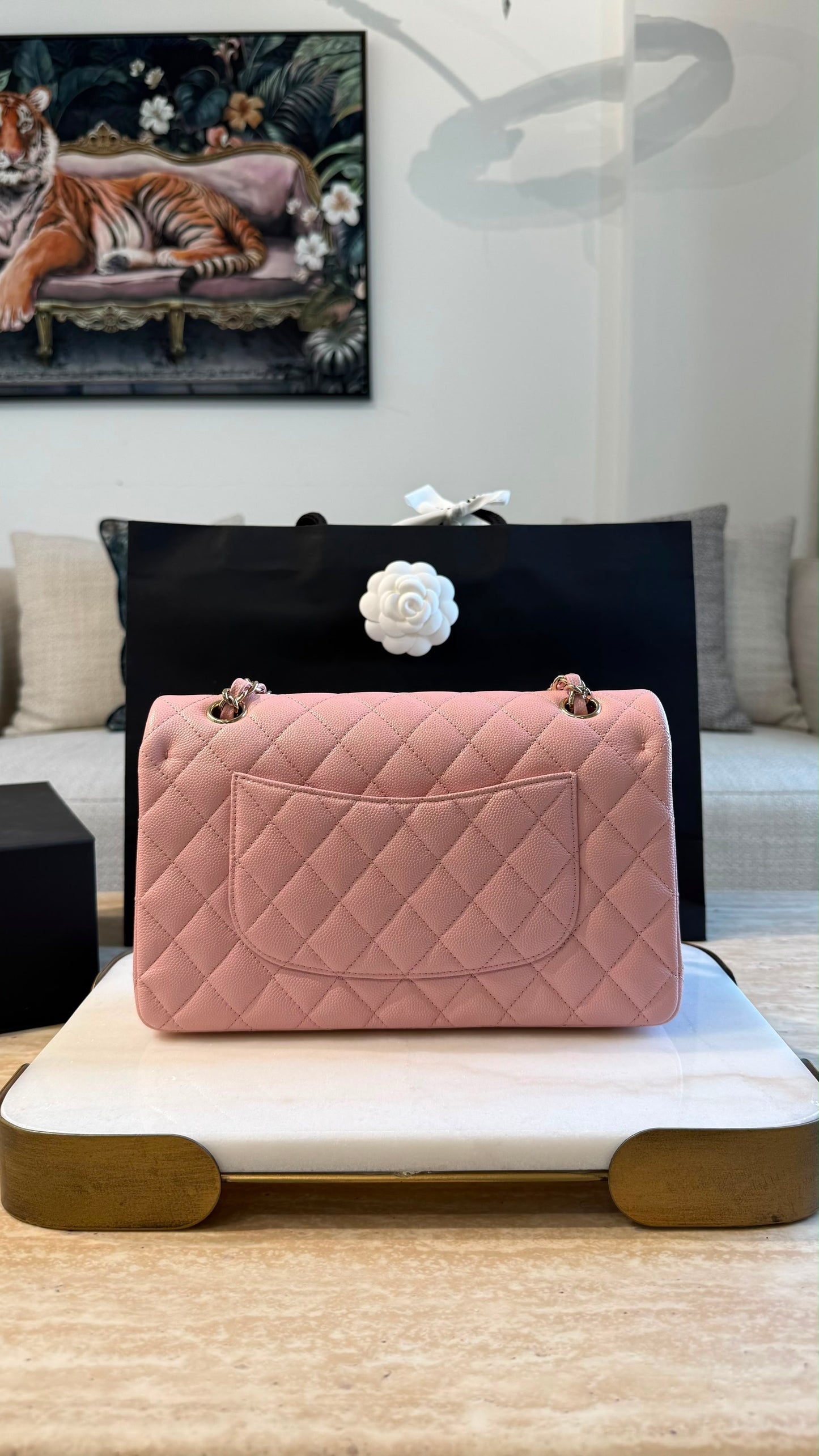 Double flap bag medium