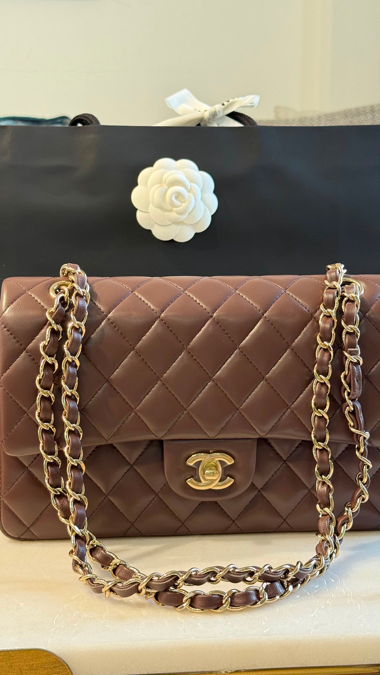 Double flap bag medium