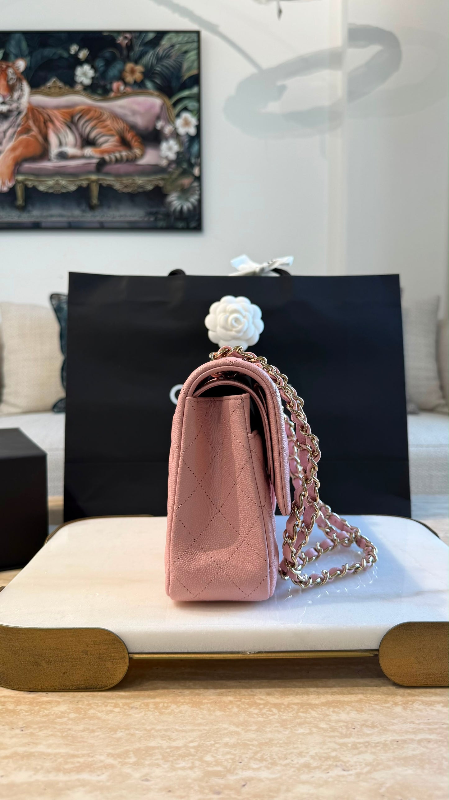 Double flap bag medium