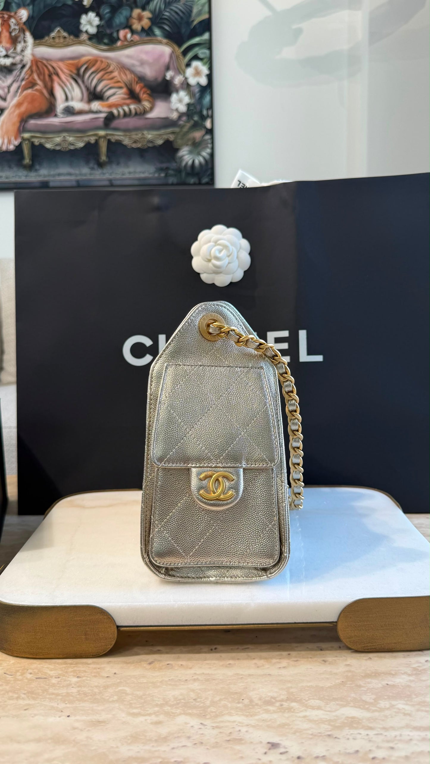 Chanel 25 mini handbag