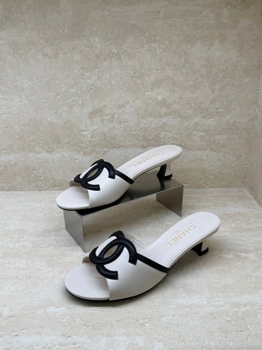 Coco Heel — White