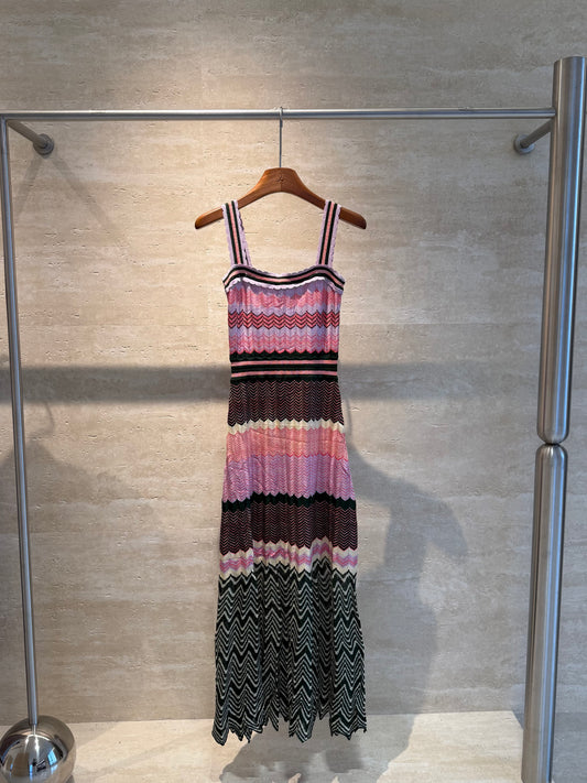 Missoni Chevron Knit Maxi Dress