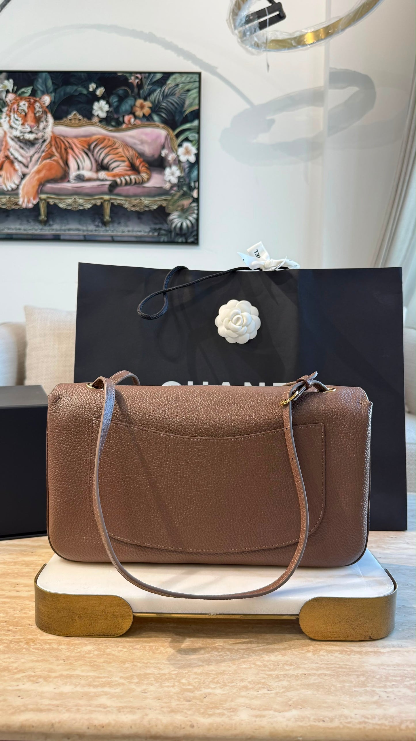 Shopping bag brown