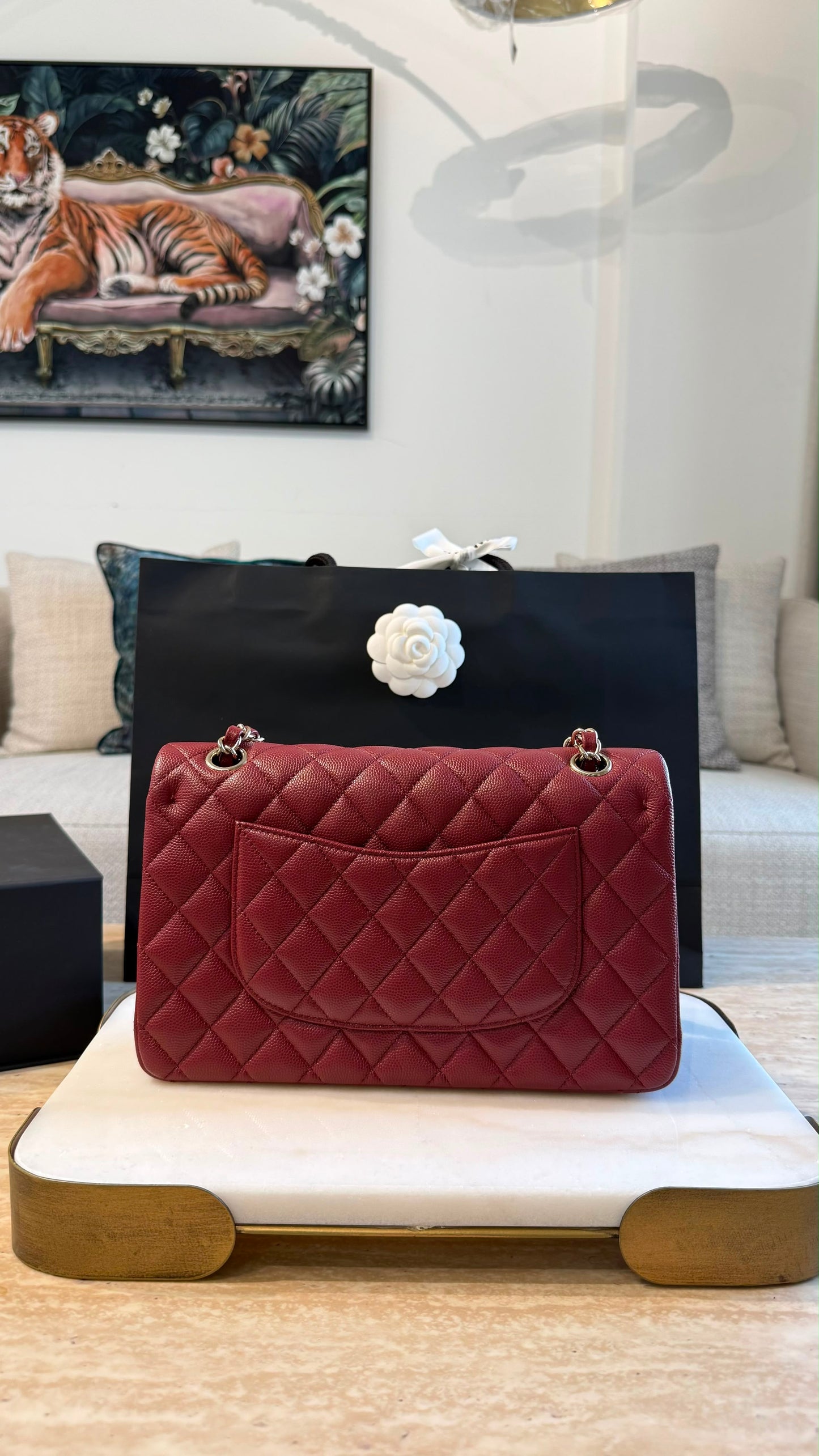 Double flap bag medium