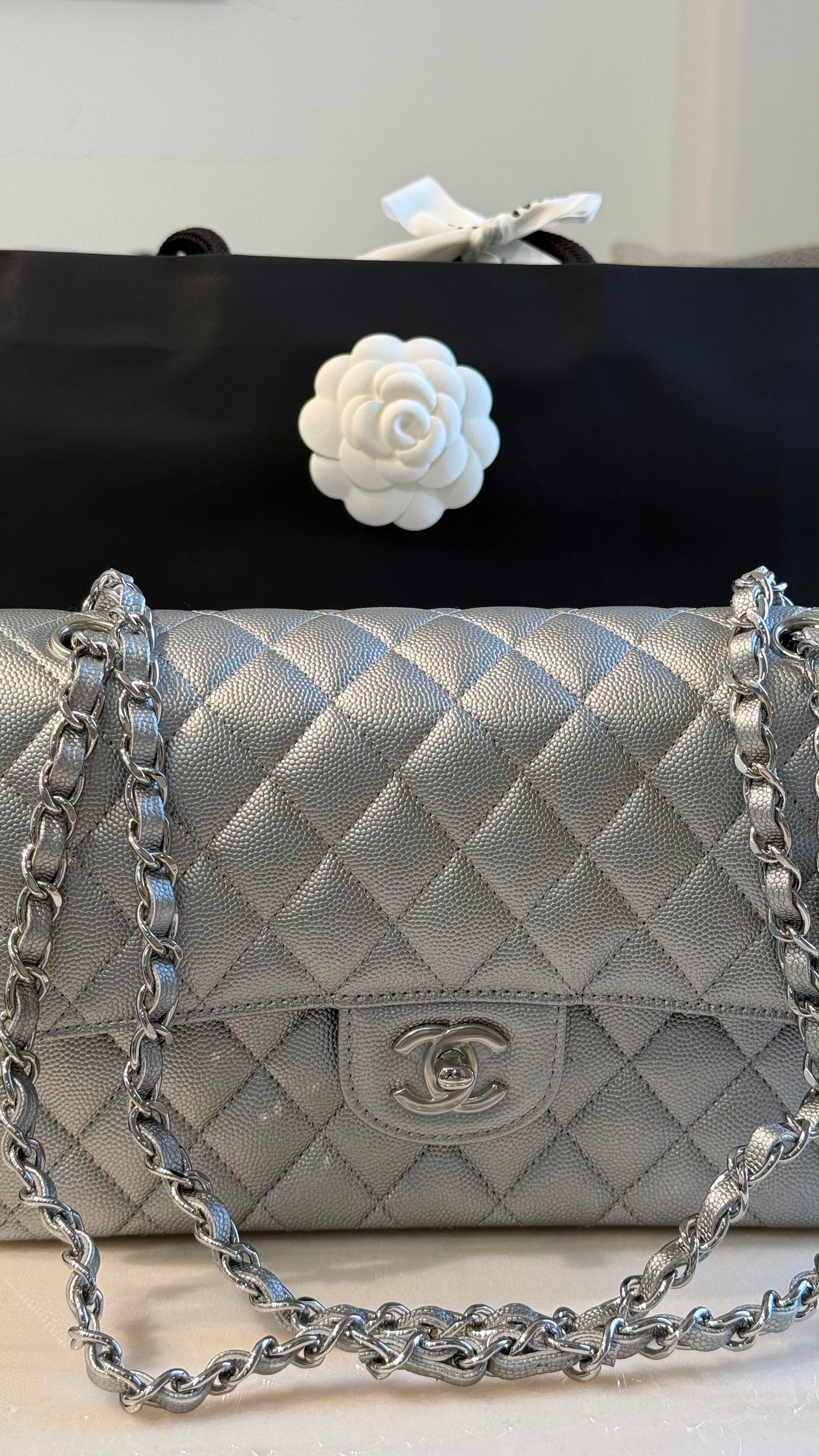 Double flap bag medium