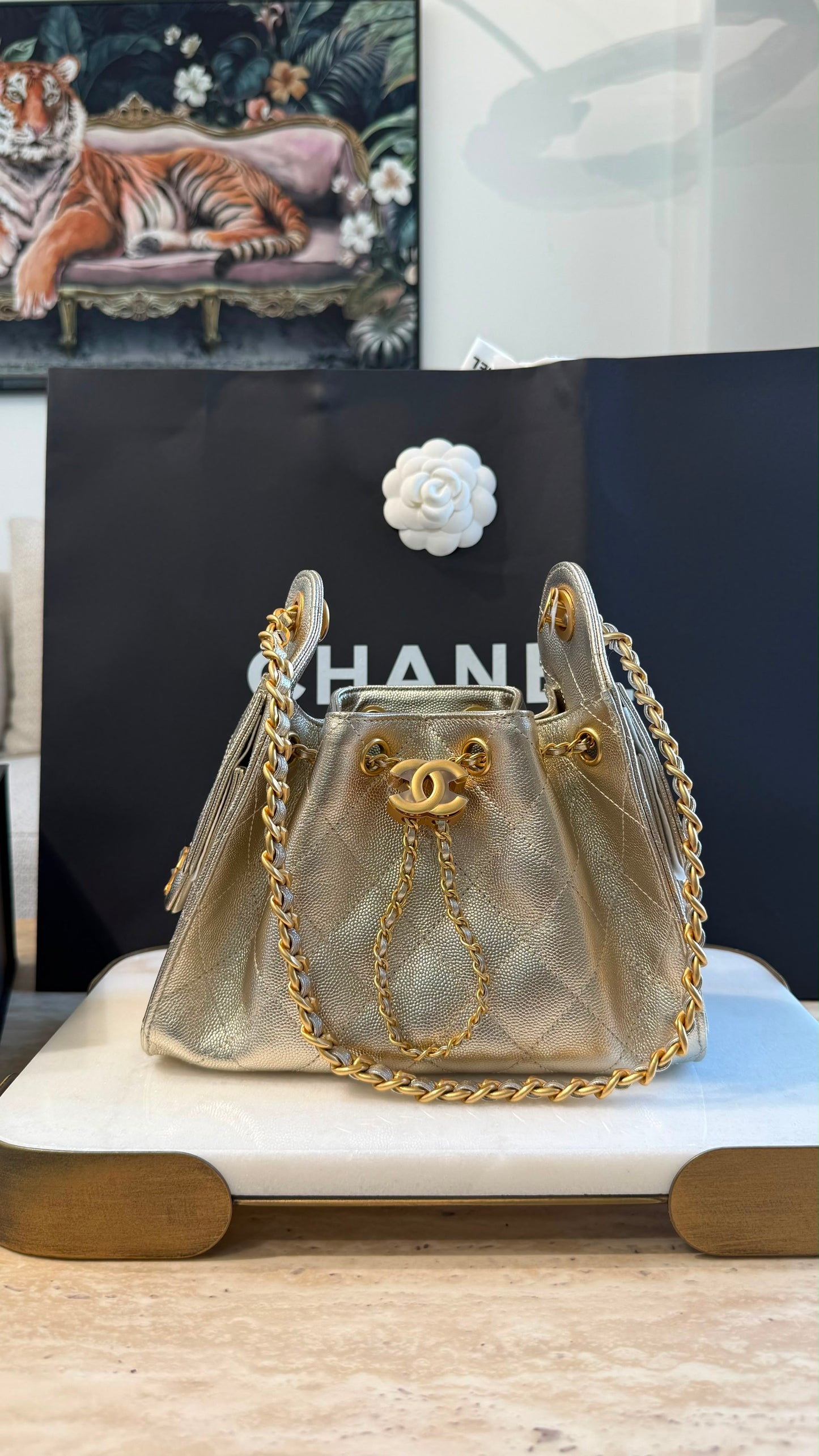 Chanel 25 mini handbag