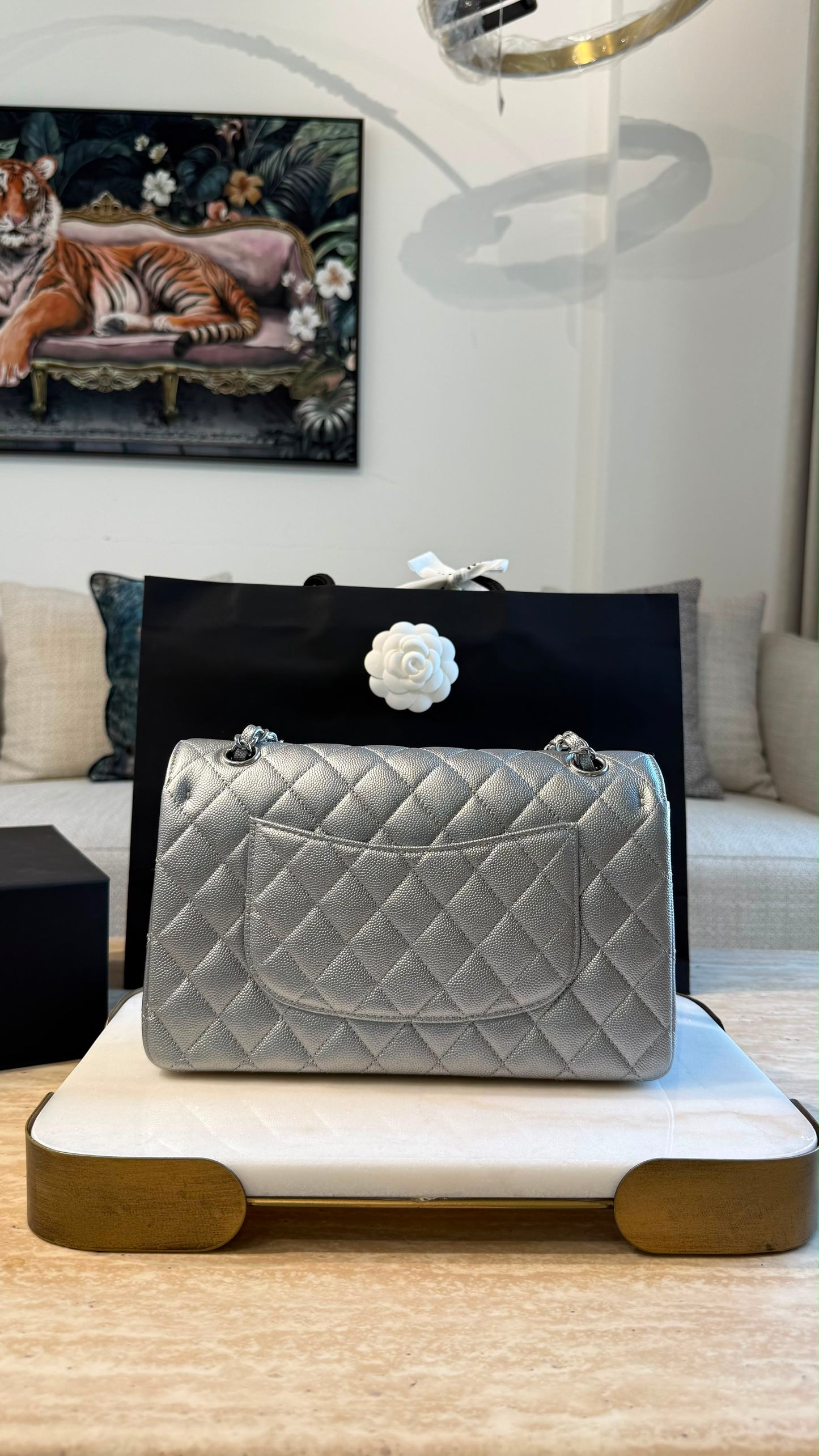 Double flap bag medium