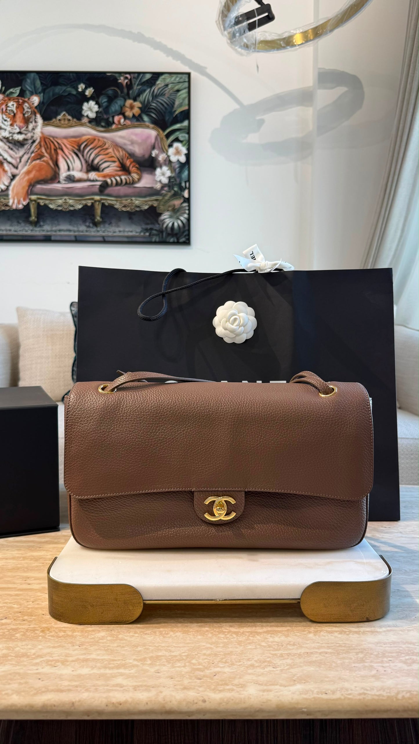 Shopping bag brown