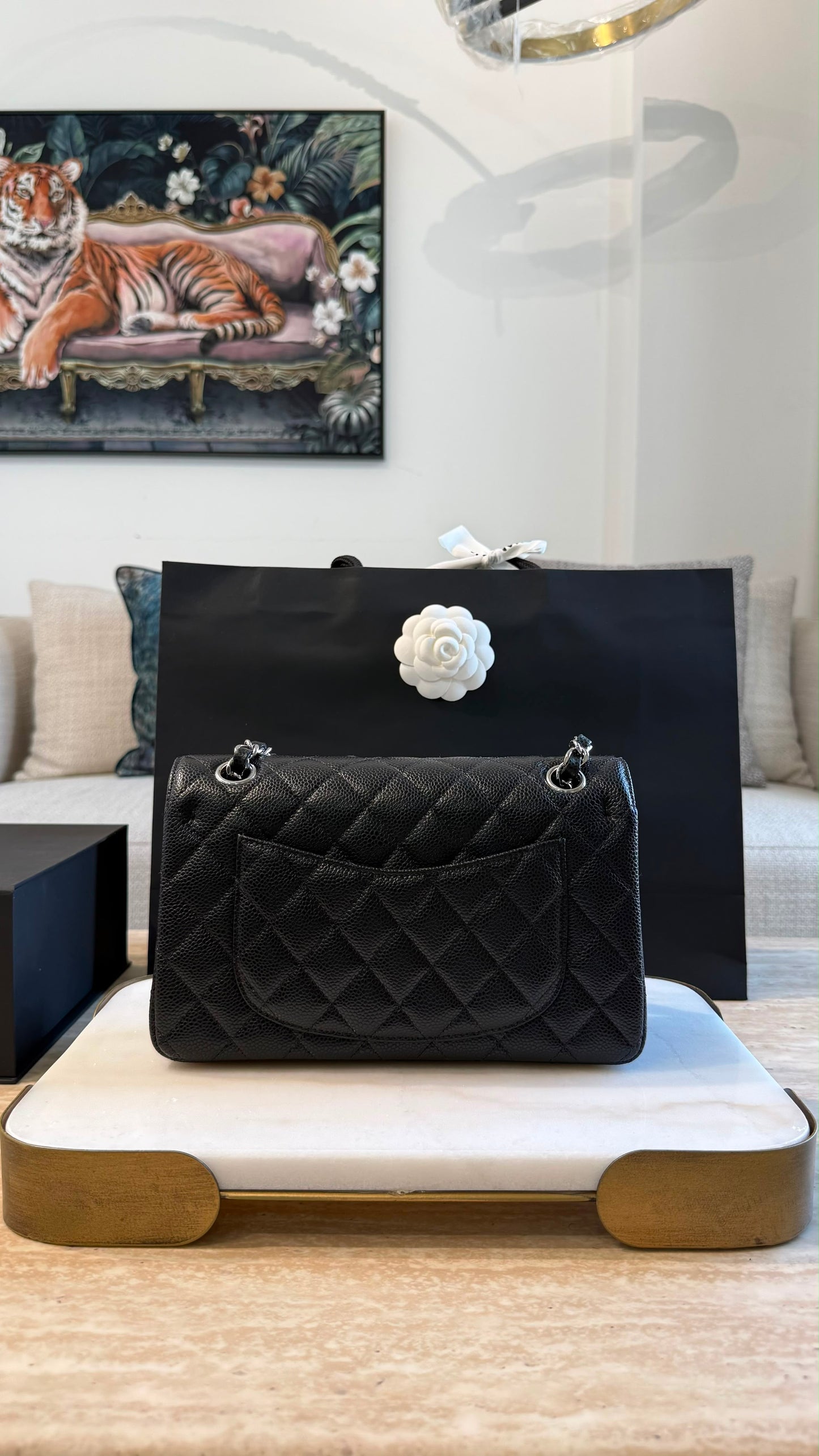 Double flap bag Small